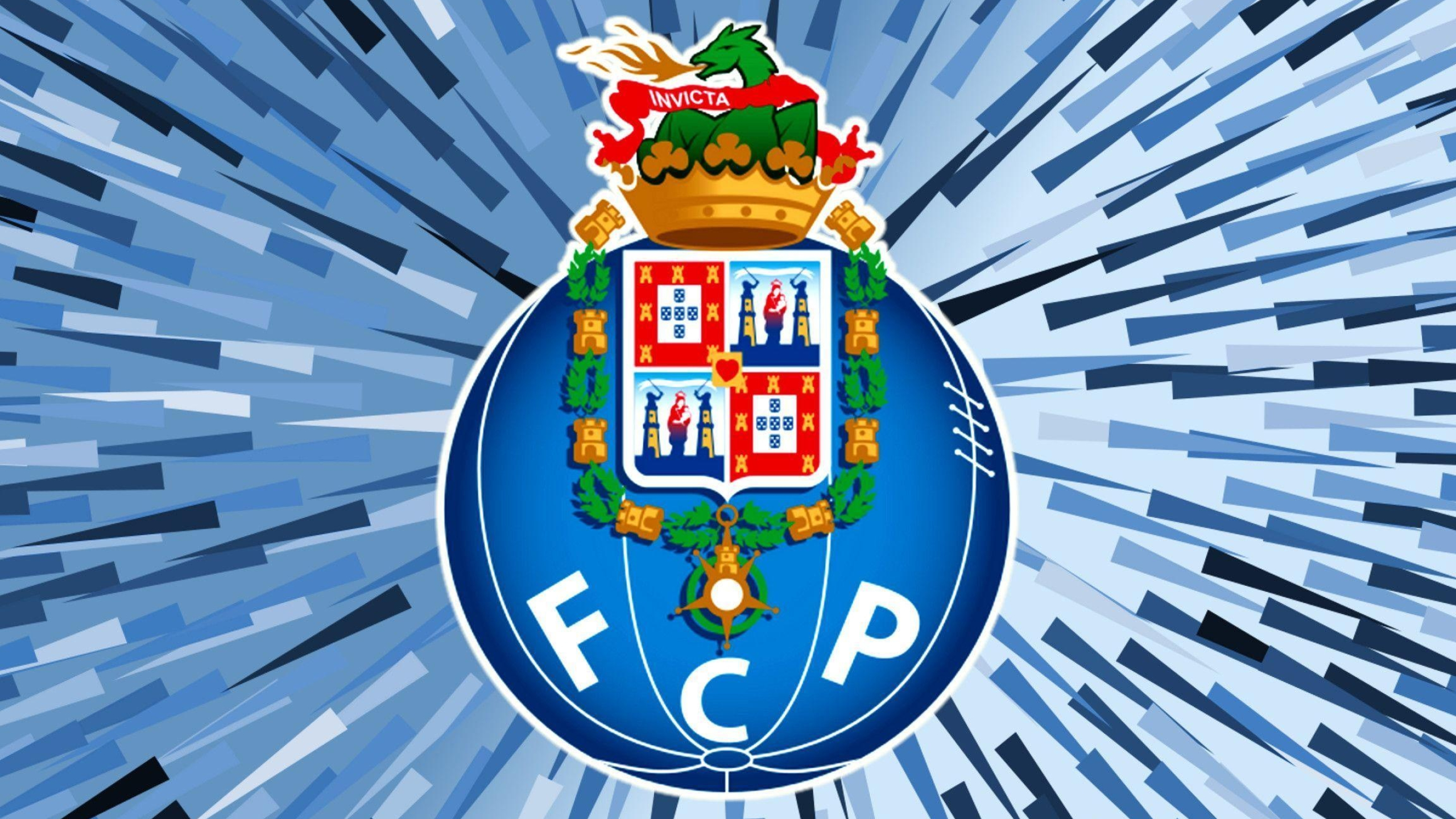 FC Porto: FCP, Blue-and-whites, Logo, Football. 2560x1440 HD Wallpaper.