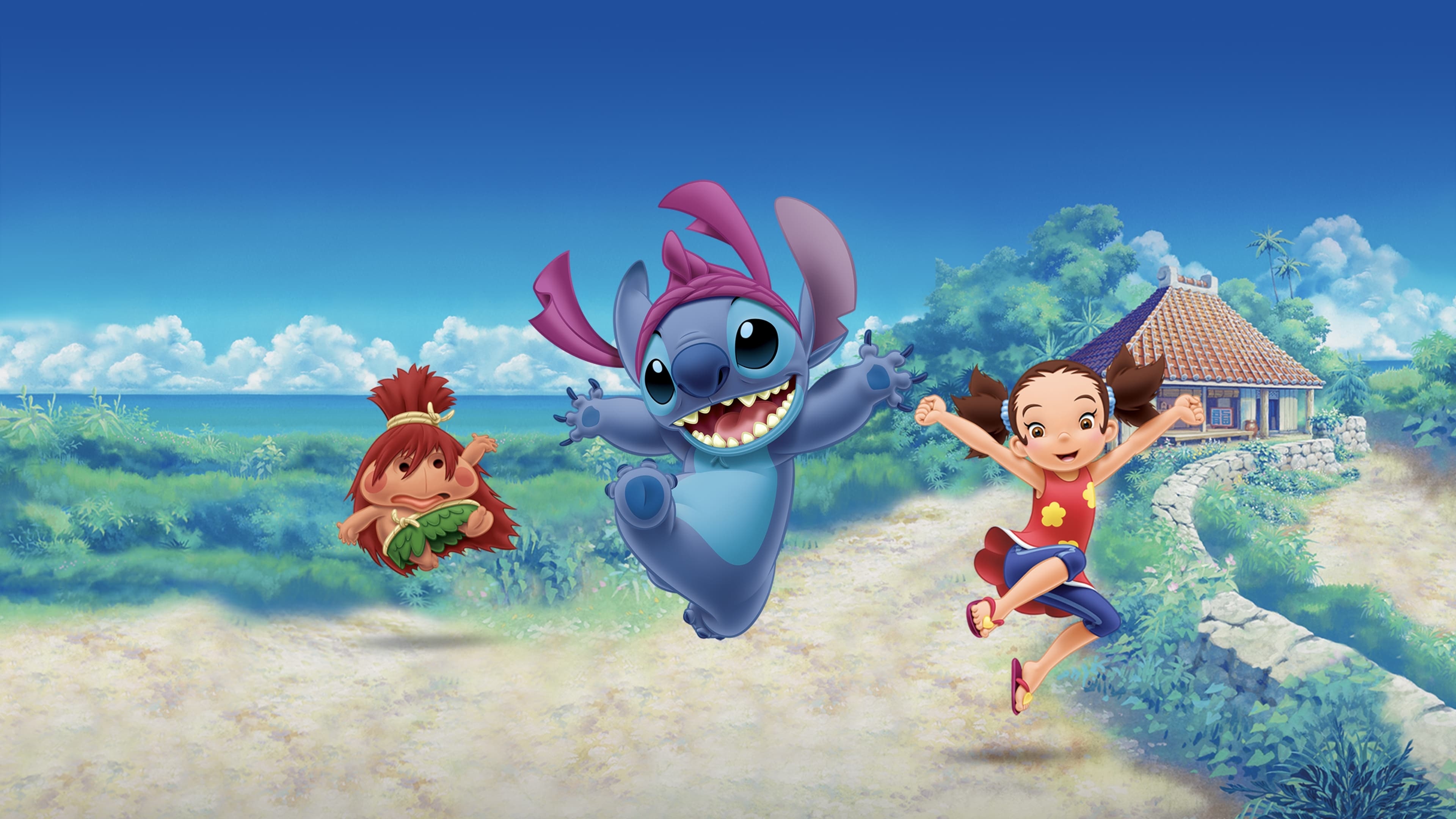 Stitch animation, Yuna & Stitch TV series, The Movie Database, Disney, 3840x2160 4K Desktop