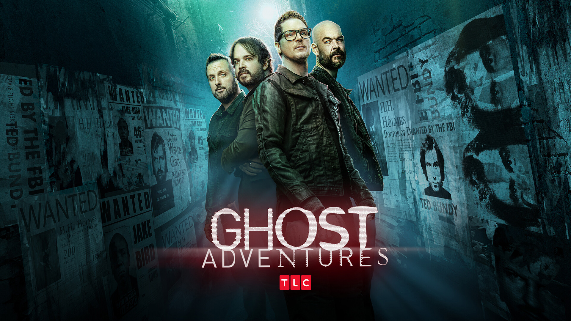 Ghost Adventures (TV Series): Travel Channel original, Investigation of Ted Bundy and John Wayne Gacy cases by a team of ghost hunters. 1920x1080 Full HD Background.