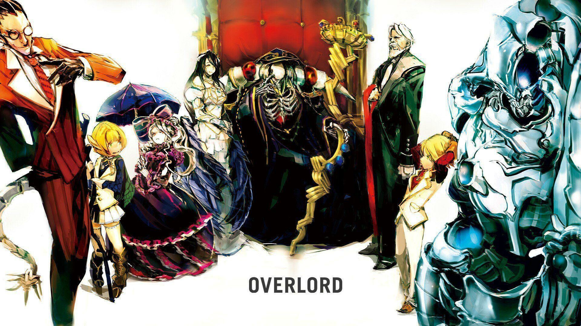 Overlord: The ending theme song of the third season is "Silent Solitude" by OxT. 1920x1080 Full HD Background.