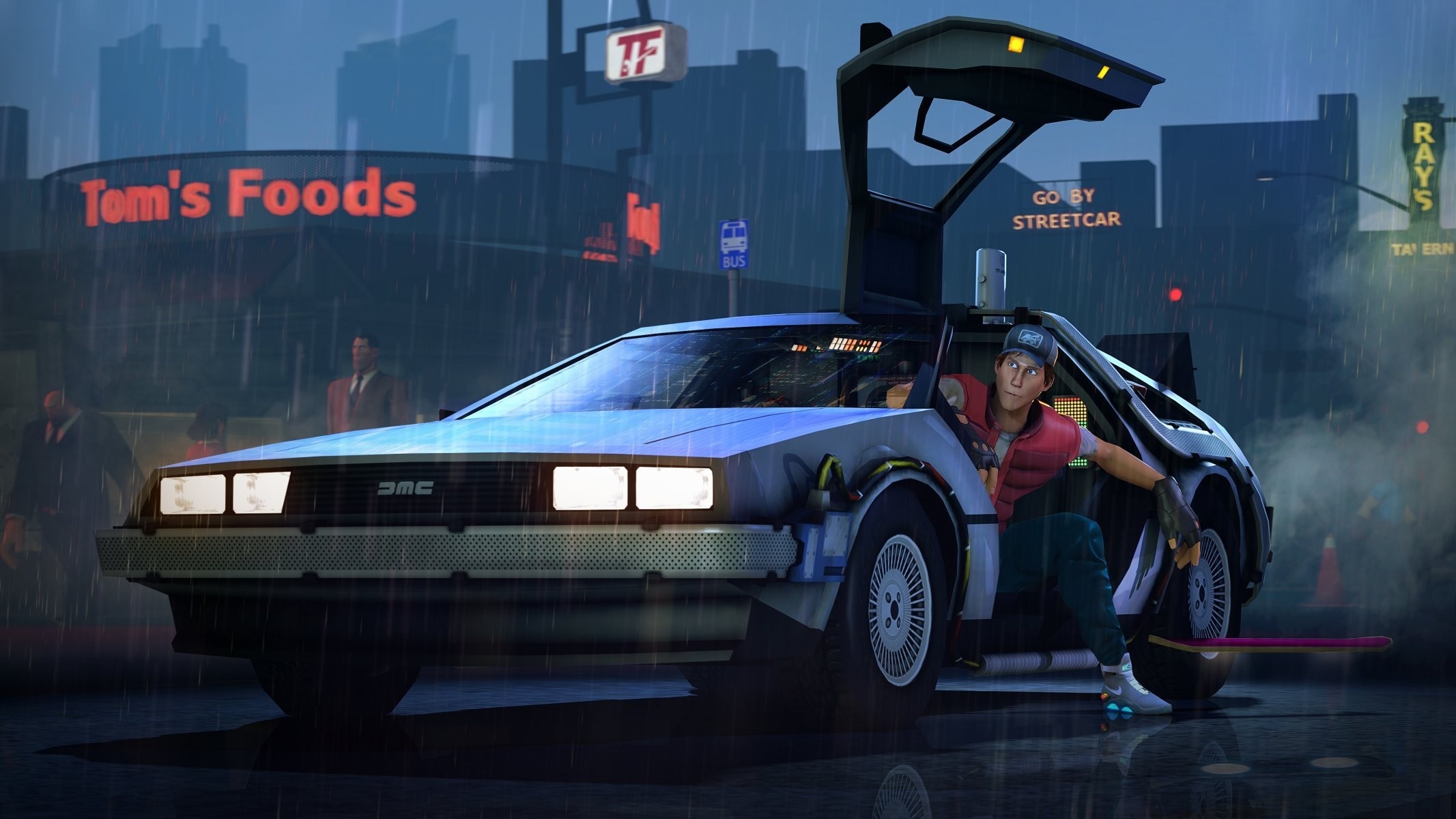 Back to the Future, 1080p Wallpaper, Time Travel, Classic Movie, 2140x1200 HD Desktop