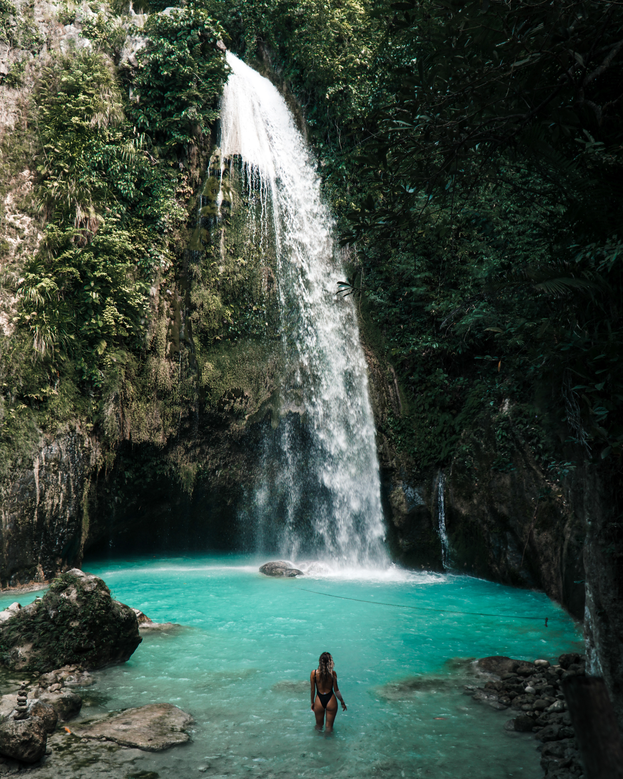 Must-see waterfalls, Cebu Philippines, Caroline Rose Travel, Nature's wonders, 2000x2500 HD Phone