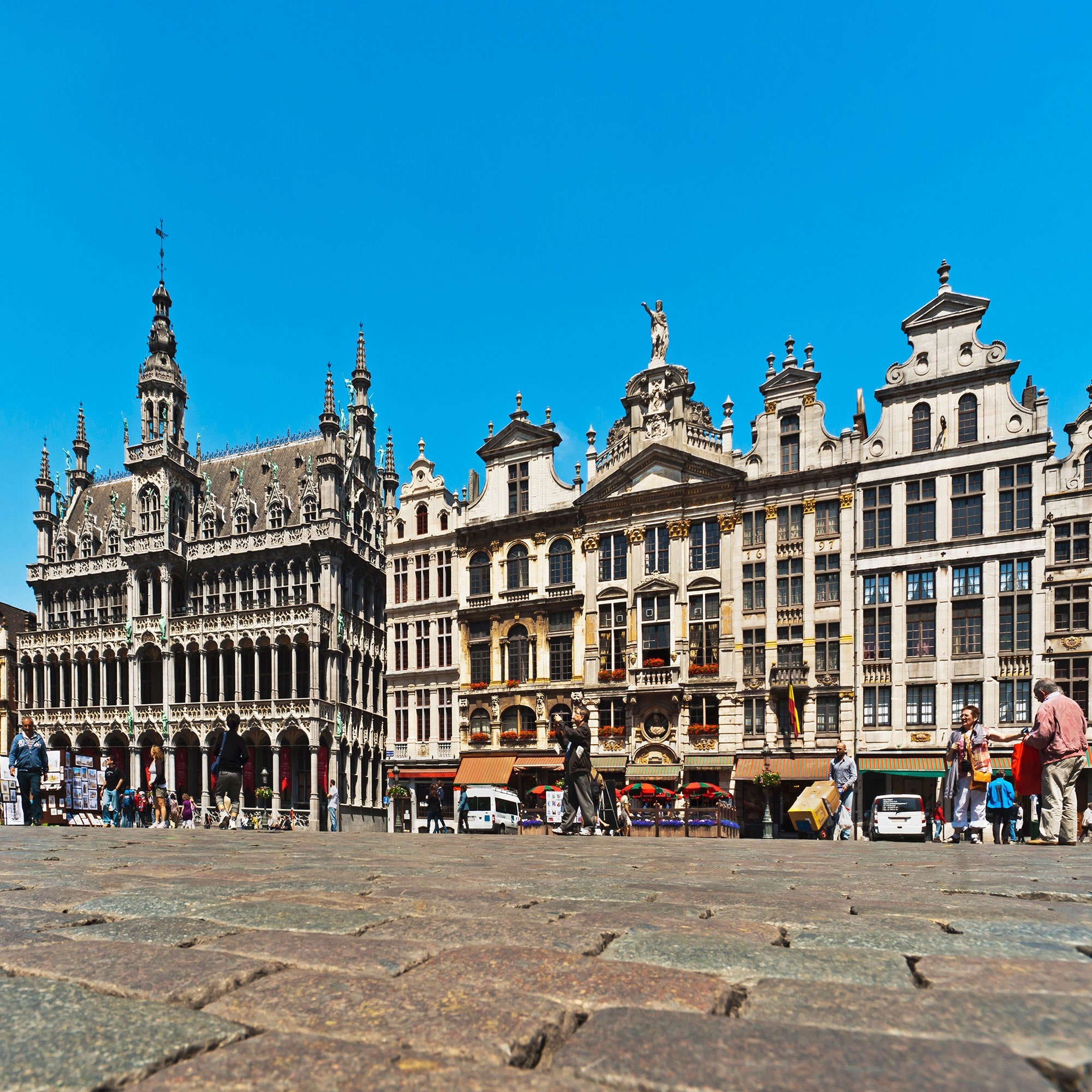Charming capital, Quirky Brussels, Vogue recommendation, Must-visit destination, 2000x2000 HD Phone