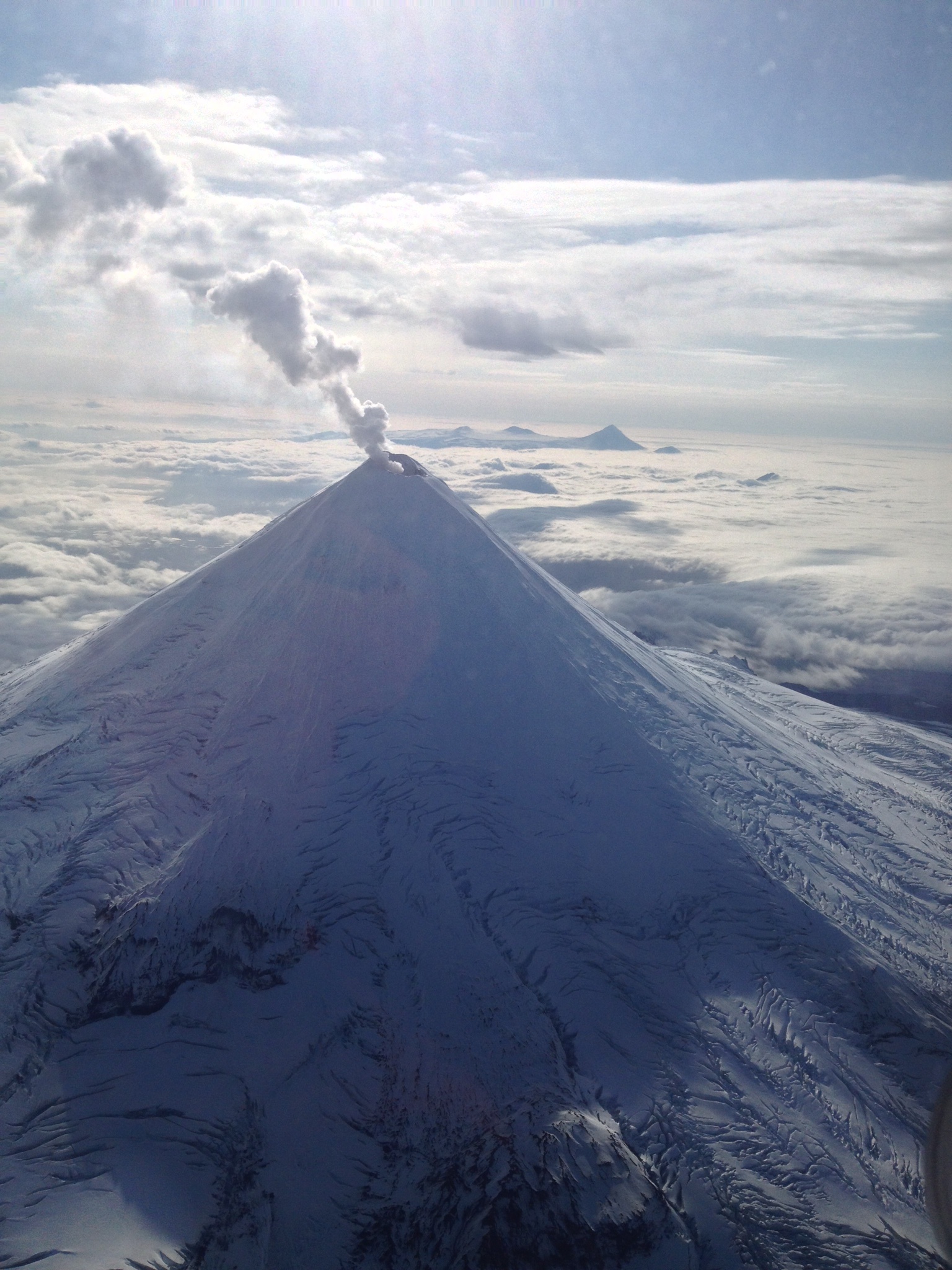 Shishaldin Volcano, Composite volcanoes, National Park, Stratovolcanoes, 1540x2050 HD Phone