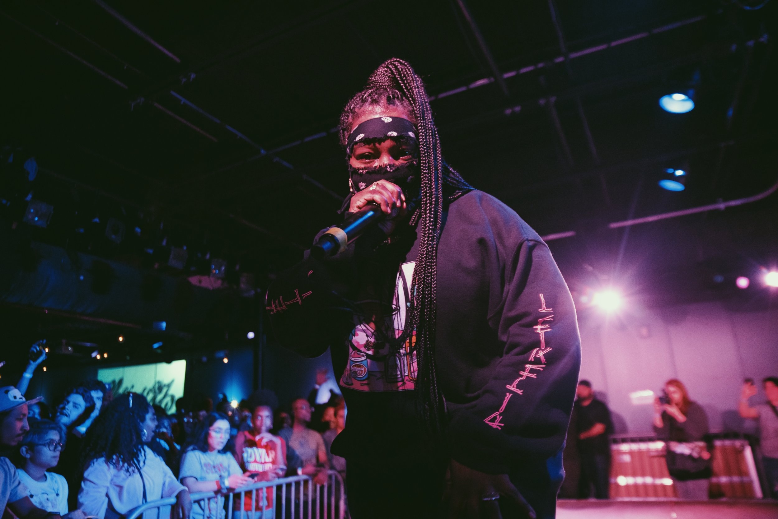 Leikeli47, Photos with Yung Baby Tate, Live performances, Artistic collaborations, 2500x1670 HD Desktop