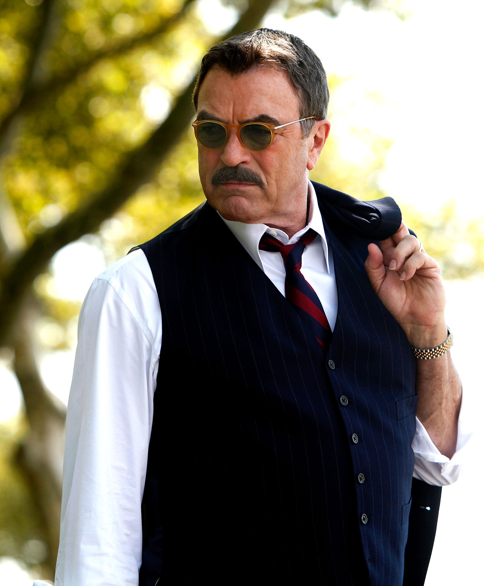 Tom Selleck, Rolex enthusiast, Classic watch, Style statement, 1660x2000 HD Phone