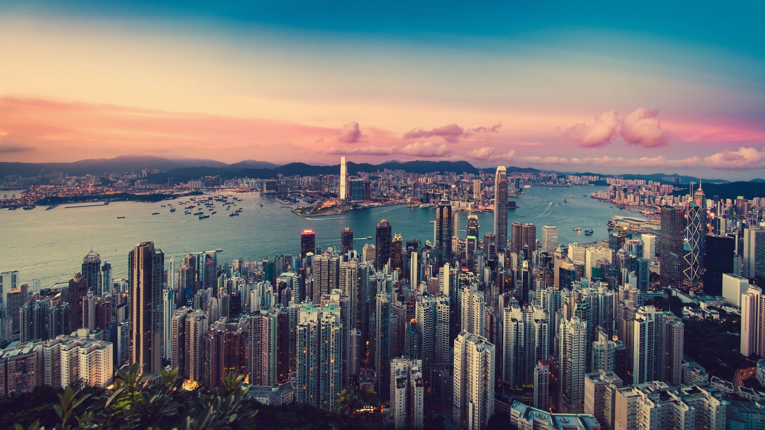 Hong Kong, Wallpapers, 2560x1440 HD Desktop