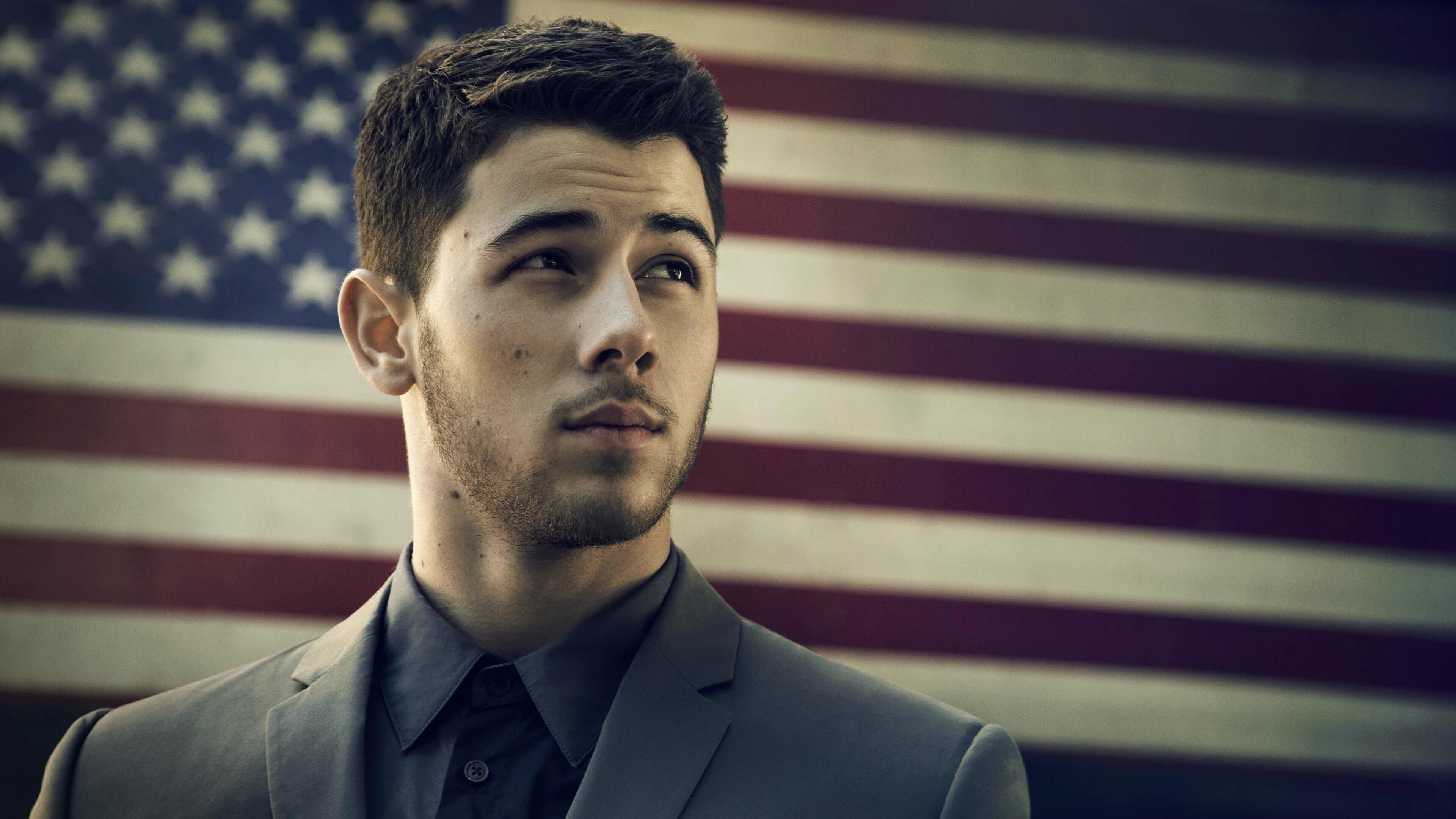 Jonas Brothers: Nick, An American pop rock band formed in 2005, Musician. 3840x2160 4K Wallpaper.