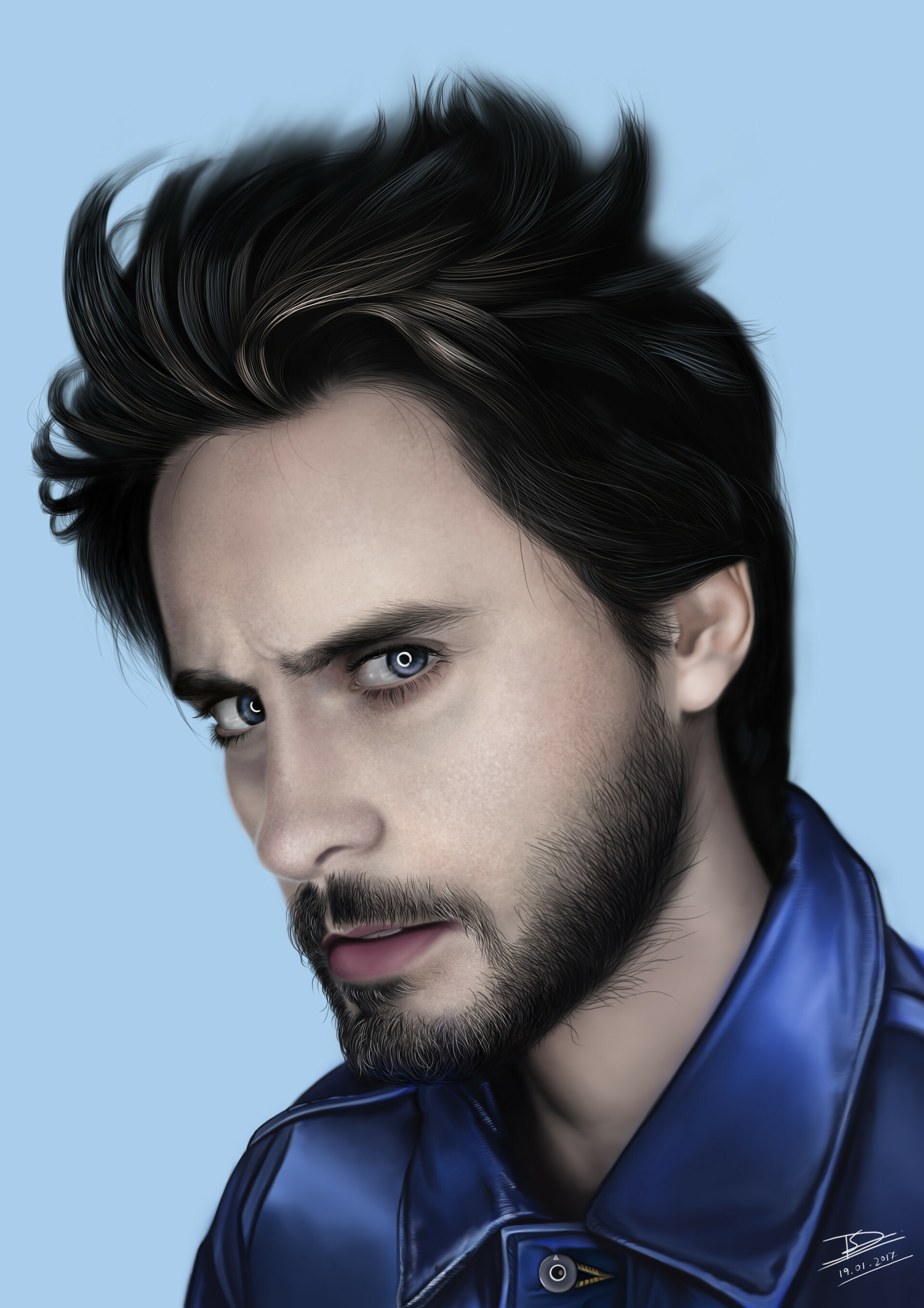 Jared Leto: An actor known for roles in the films 'Requiem for a Dream' and 'Dallas Buyers Club. 1920x2720 HD Background.
