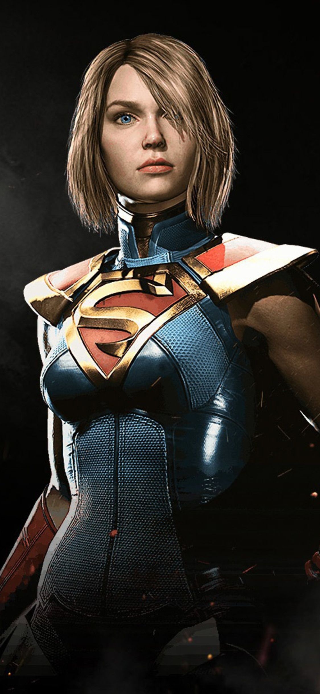 Injustice 2, Supergirl, iPhone wallpapers, Powerful superheroes, 1130x2440 HD Phone