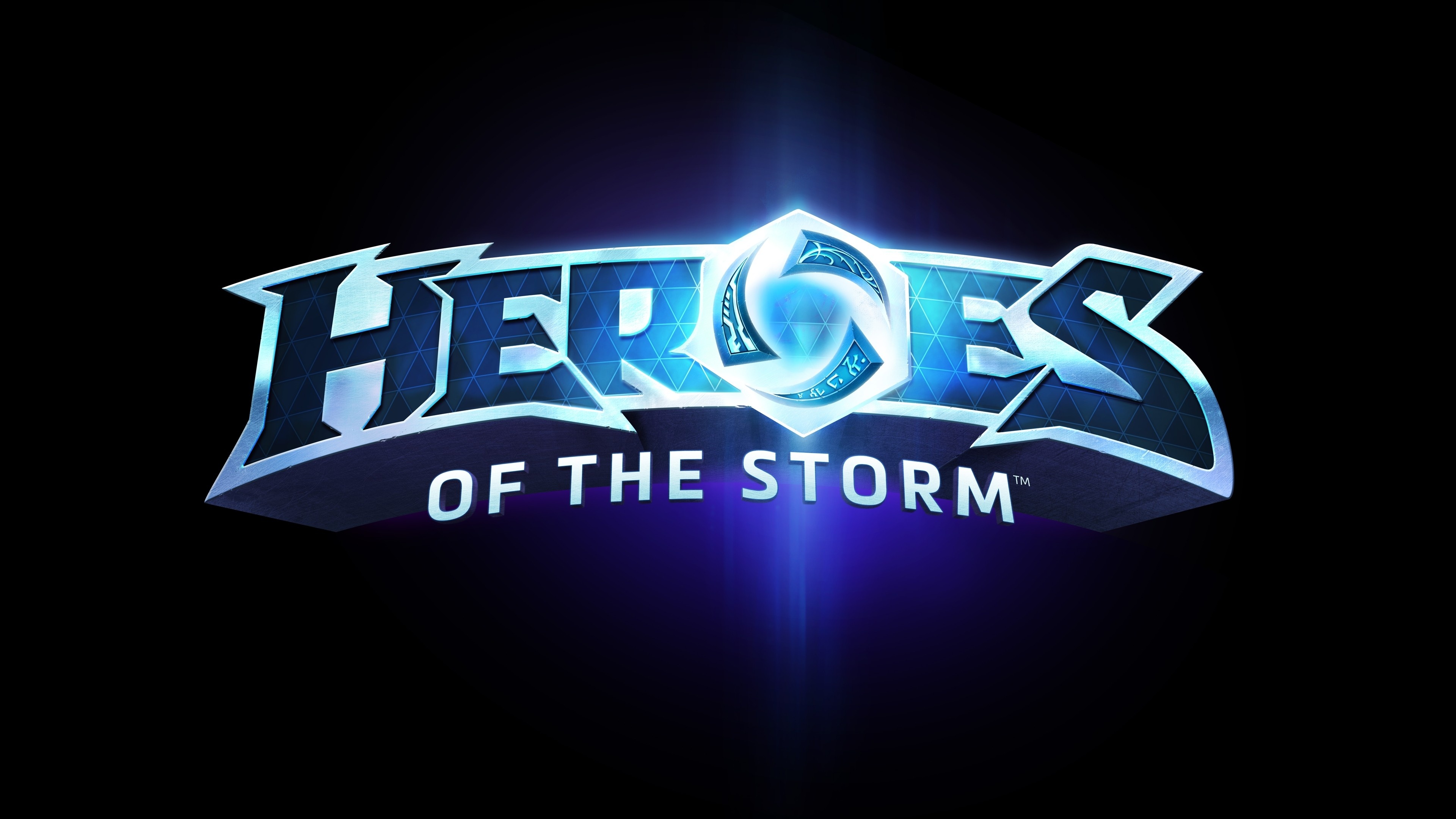 Heroes of the Storm, Logo widescreen wallpaper, 61882 px, Blizzard entertainment, 3840x2160 4K Desktop