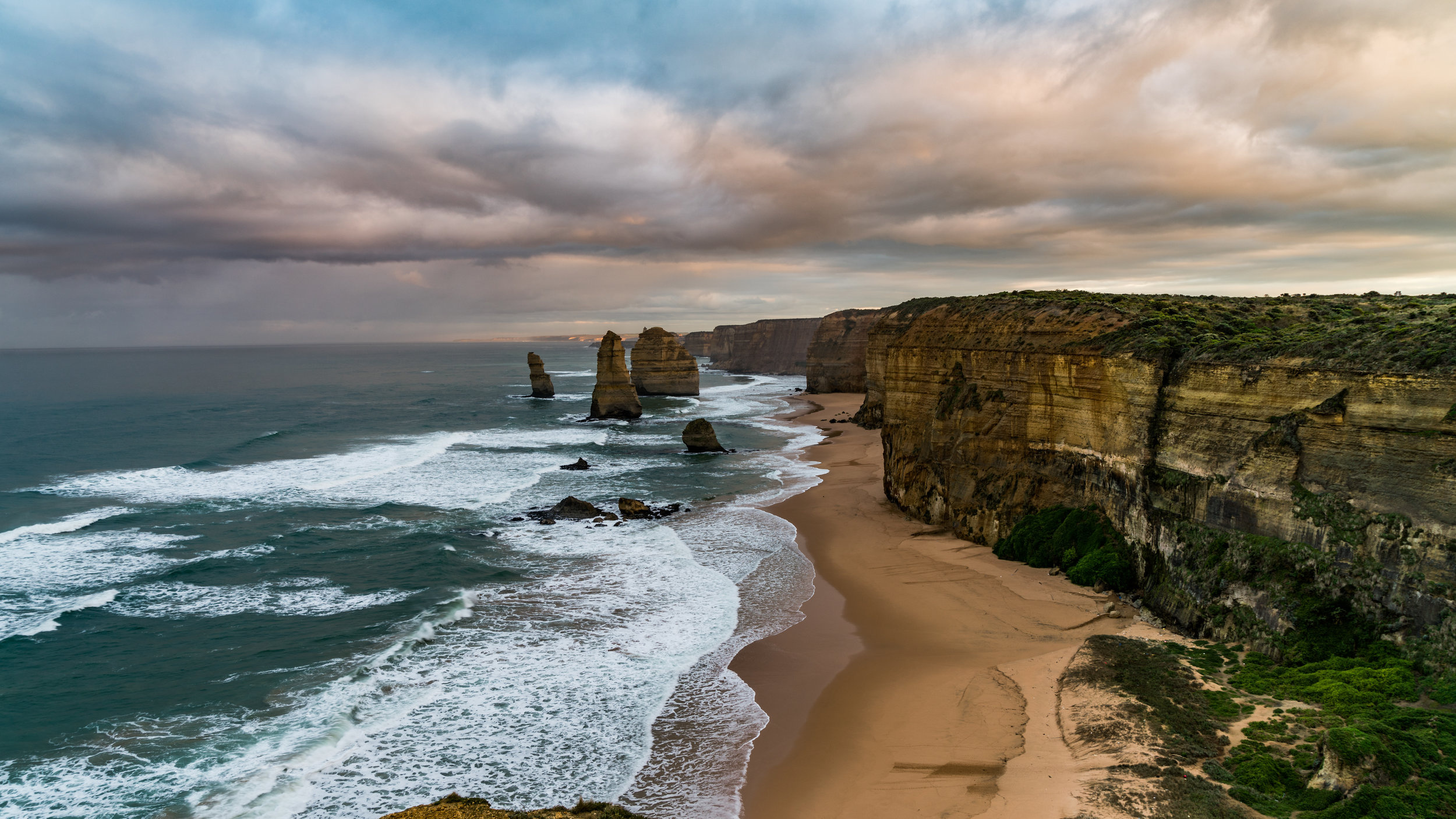Twelve Apostles, Great Ocean Road, Victoria Australia, Captivating photography, 2500x1410 HD Desktop