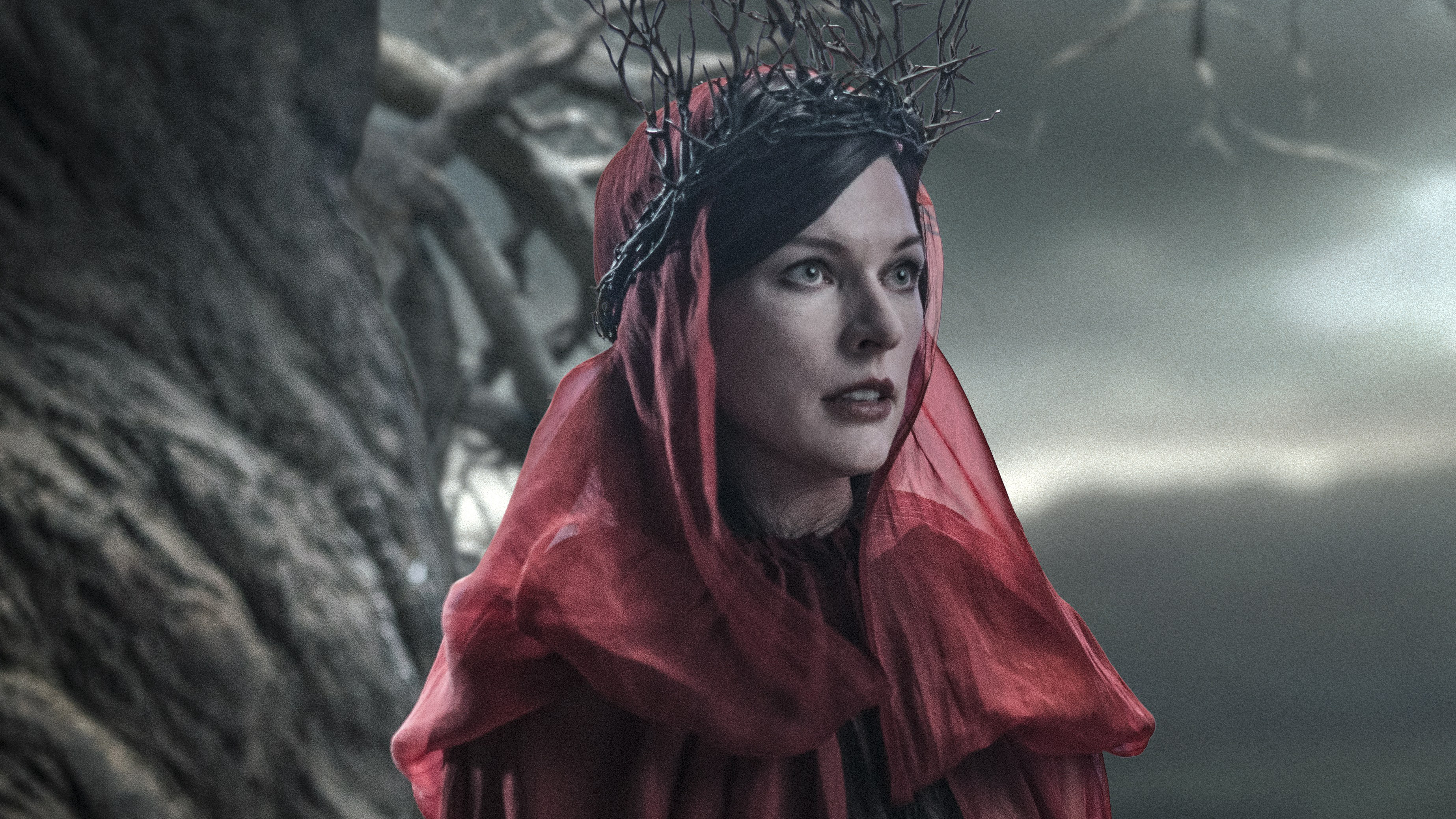 Milla Jovovich, Nimue the Blood Queen, 4K movies wallpaper, 3700x2080 HD Desktop