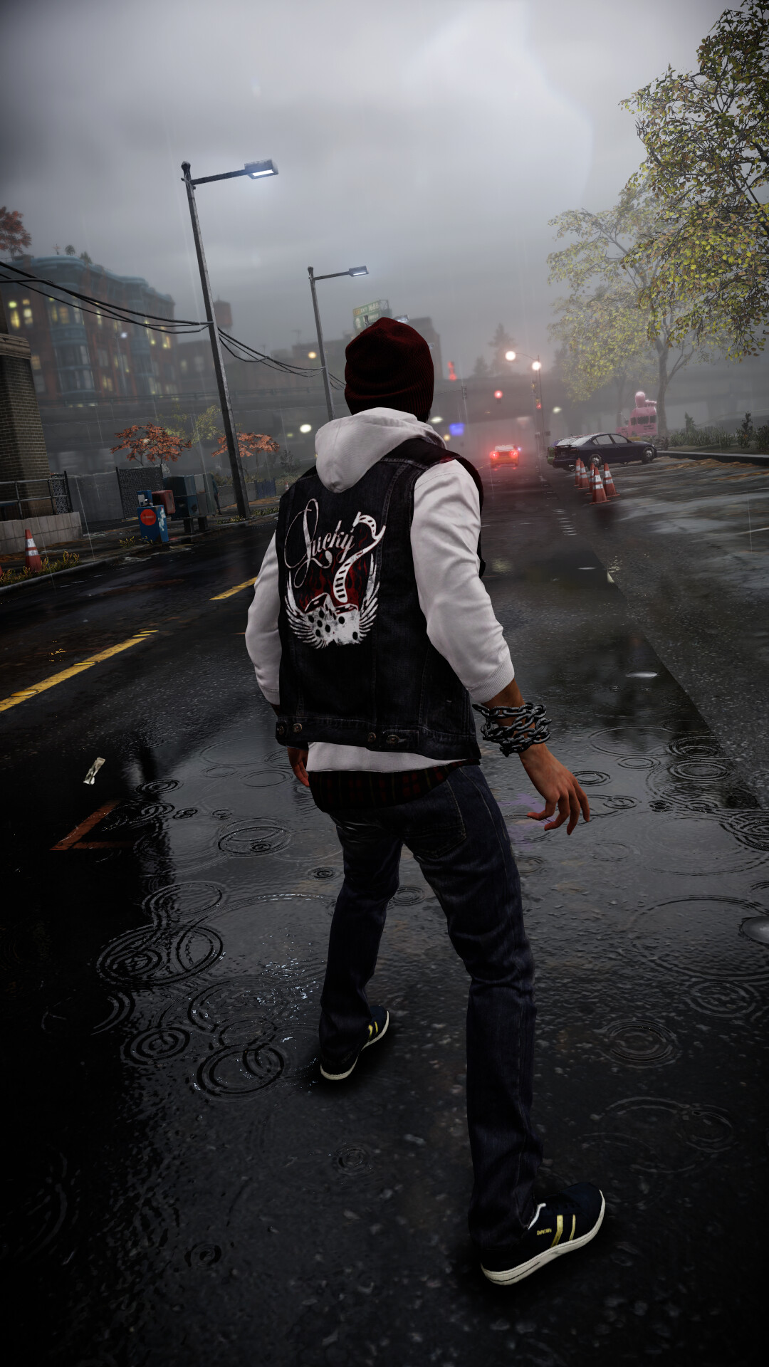 inFAMOUS: Second Son, The player-controlled protagonist, possesses superpower abilities. 1080x1920 Full HD Wallpaper.