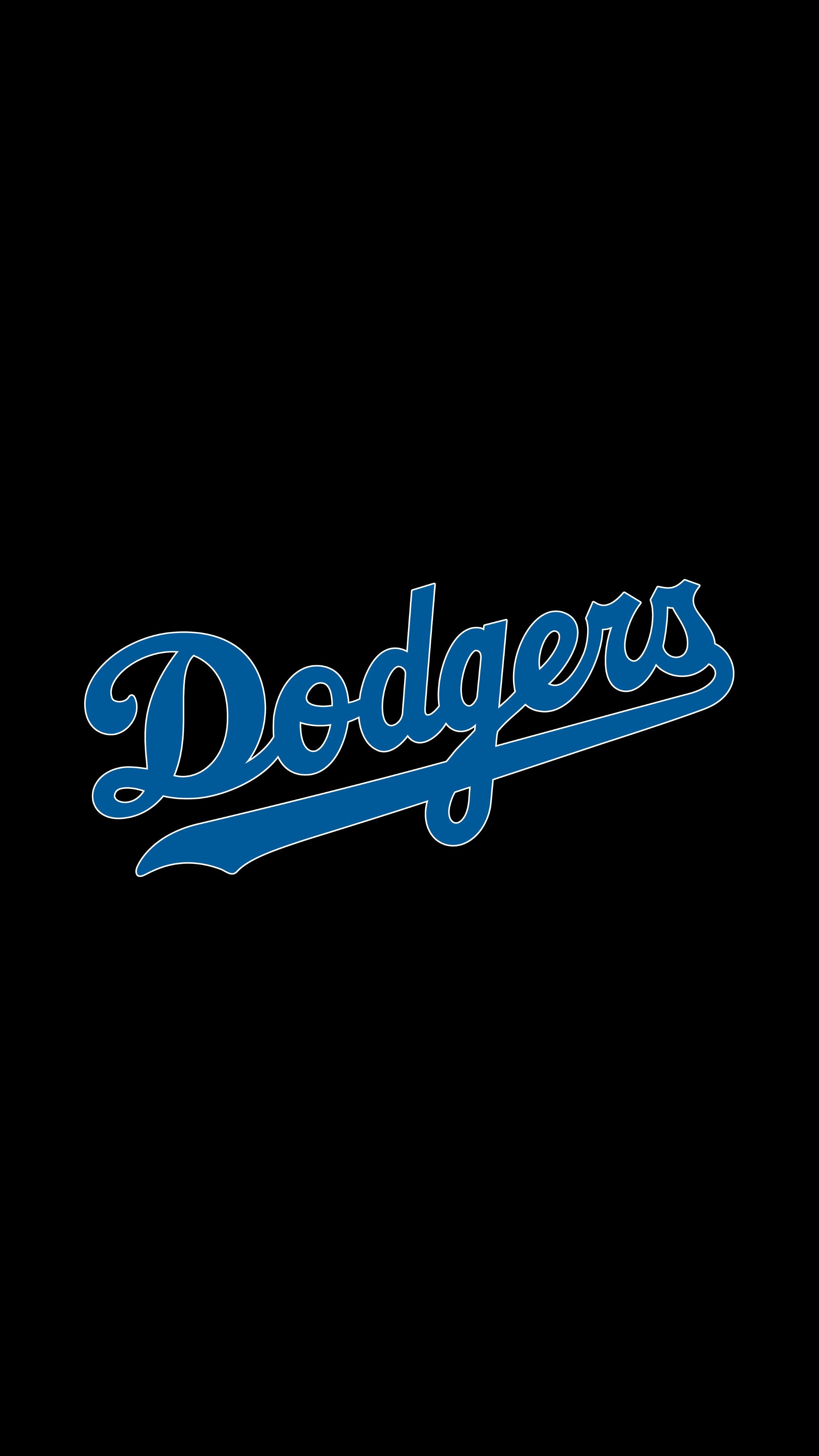 LA Dodgers logo, Fulfilled fan request, MLB baseball, Team loyalty, 2160x3840 4K Phone