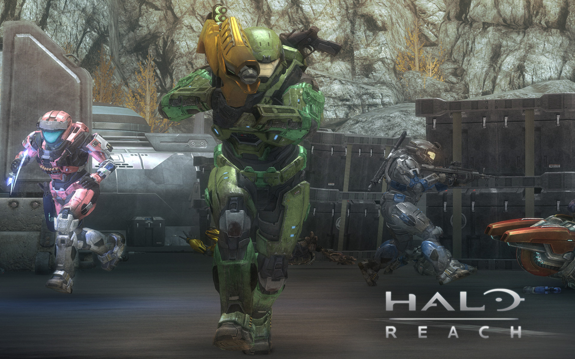 Halo: Reach gaming, Dynamic battle scenes, Legendary Spartans, Epic multiplayer, 1920x1200 HD Desktop