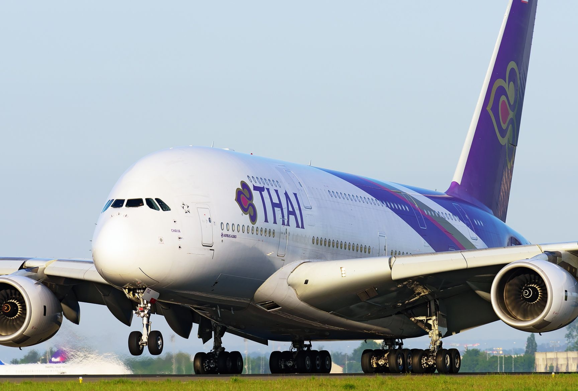Thai Airways International, Airbus A380, Airline fleet, HS-TUC, 1920x1300 HD Desktop