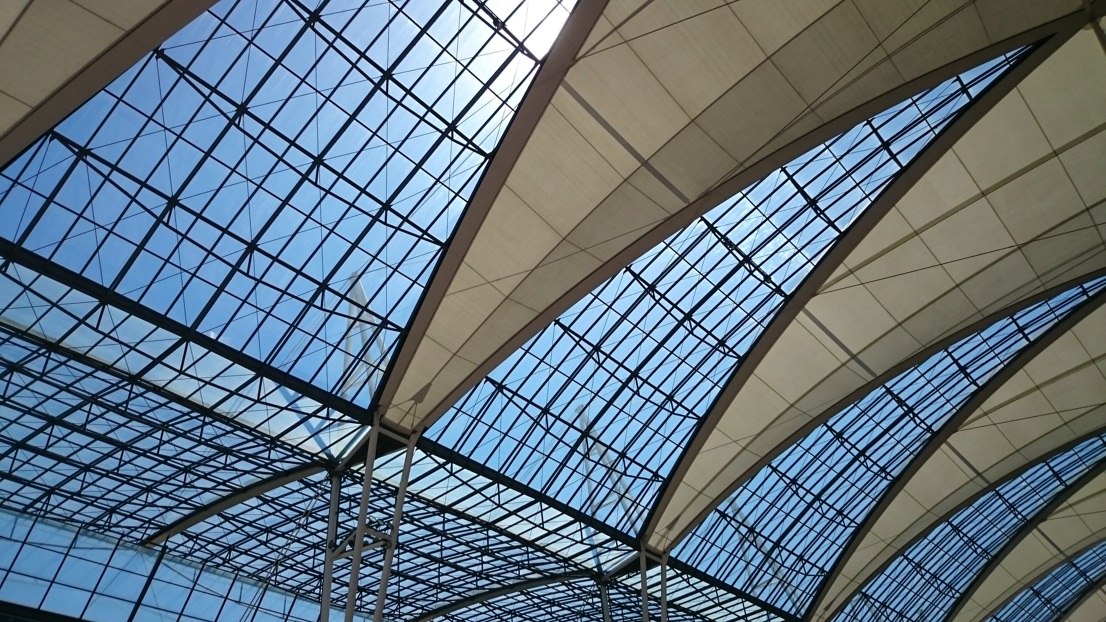 Munich Airport, Travels, Ceiling, Download, 3840x2160 4K Desktop