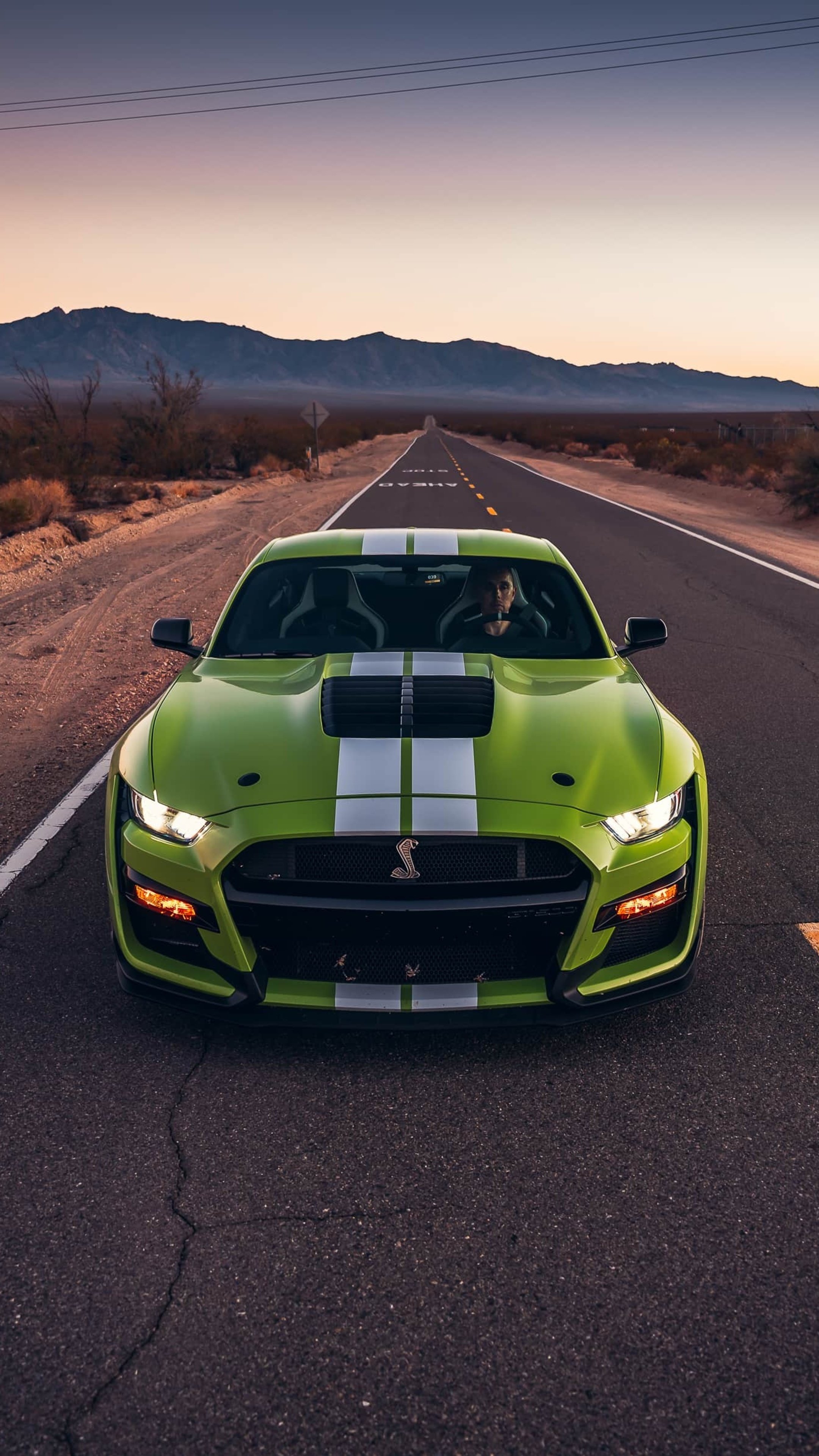 Ford Mustang Shelby GT500 Front Sony Xperia X, XZ, Z5 Premium HD 4k Wallpapers, Images, Backgrounds, Photos and Pictures 2160x3840