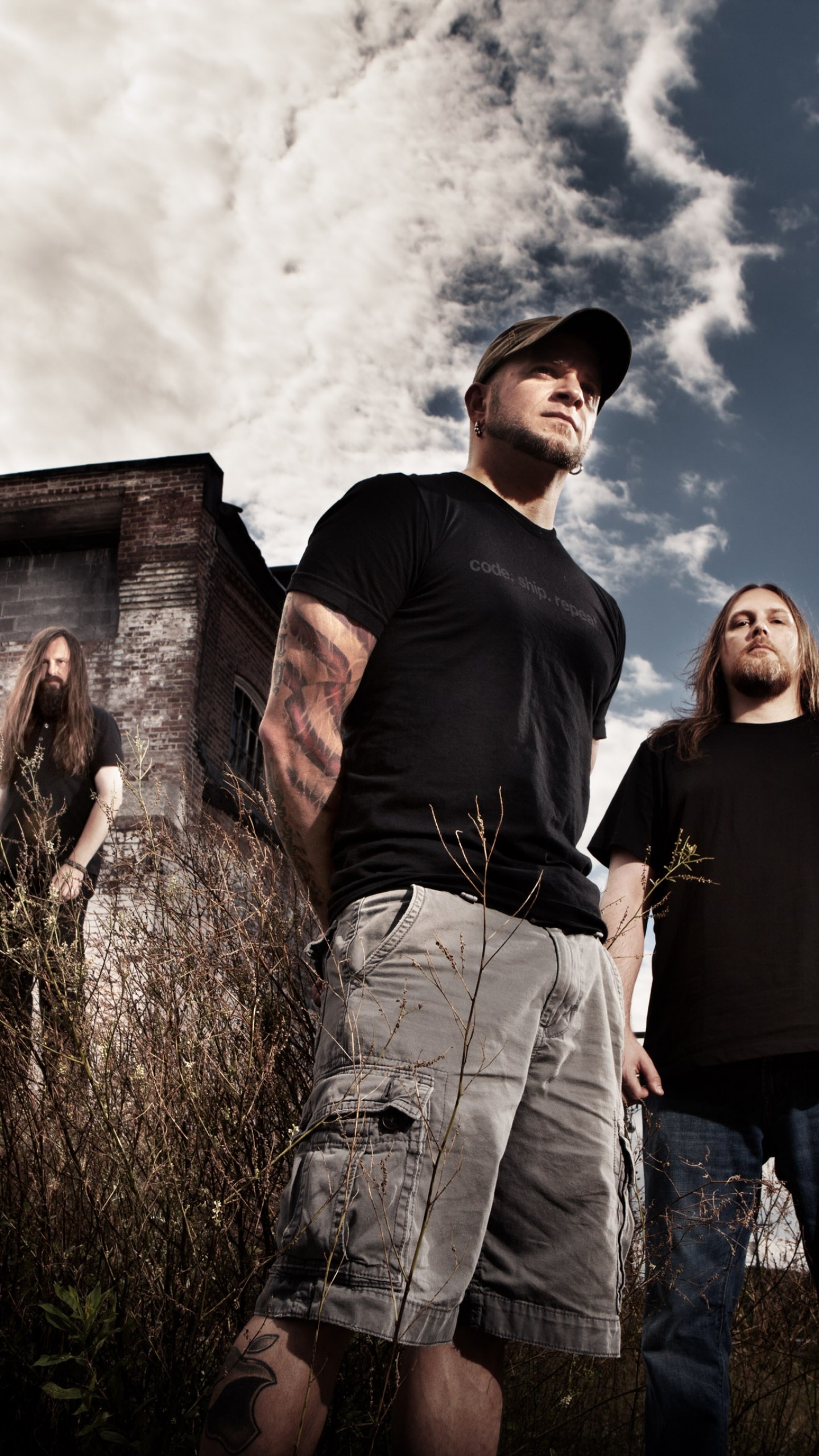 Wallpaper All That Remains, Top music artist and bands, Philip Labonte, Mike Martin, Oli Hebert, Jeanne Sagan, Celebrities #5140 1440x2560