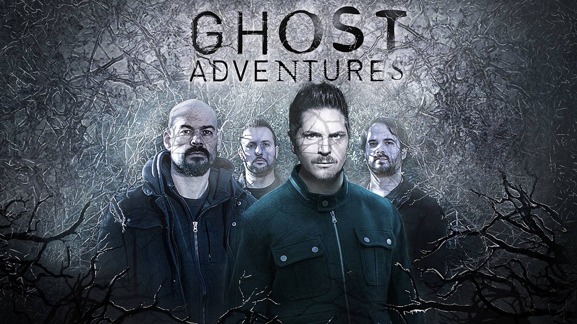 Ghost Adventures (TV Series): Reportedly haunted location in the forest, The team investigates a probable place of murder, Season 7. 1920x1080 Full HD Background.