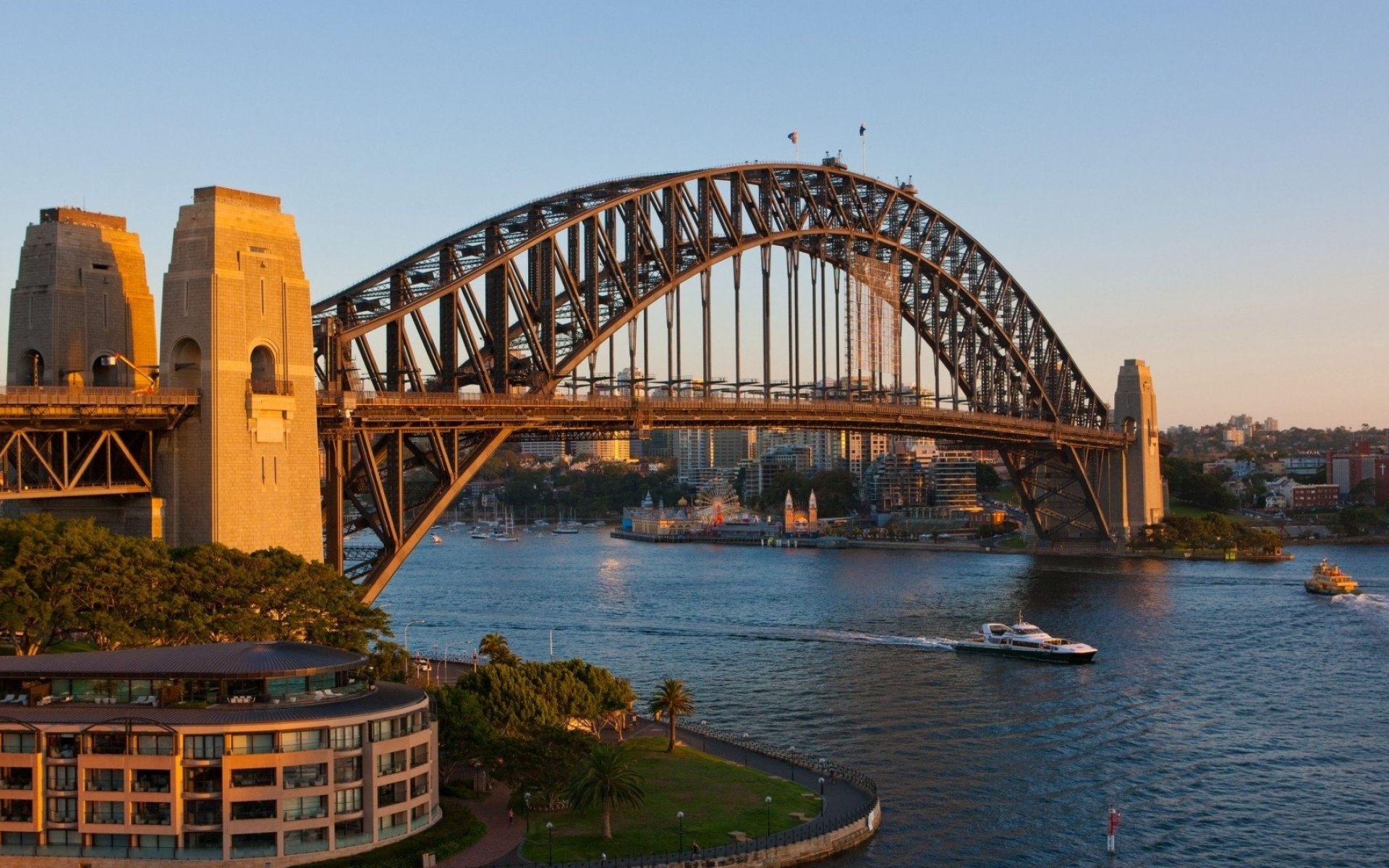HD Wallpaper der Sydney Harbour Bridge, 1920x1200 HD Desktop