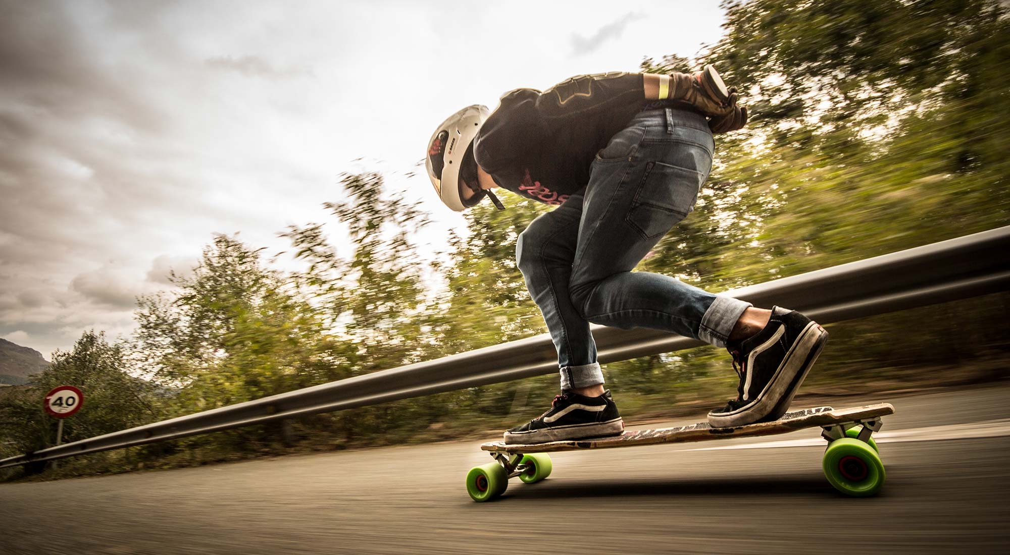 Longboarding: Basati skateboard by Goat Longboards, Designed for Downhill and Freeride. 2000x1100 HD Wallpaper.