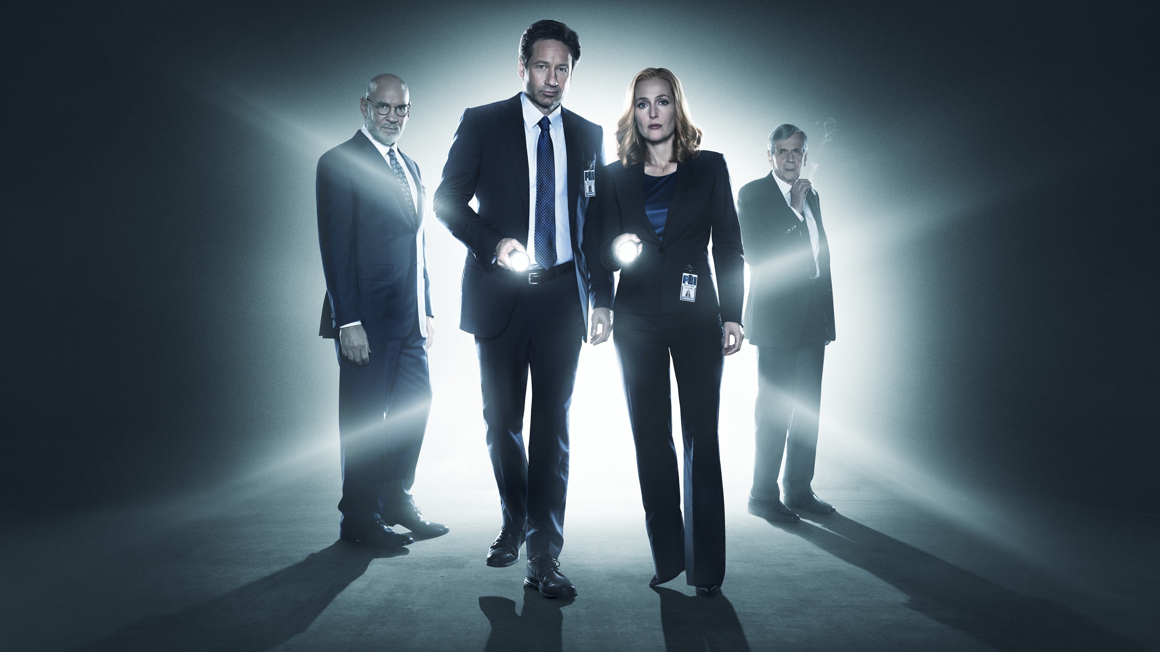 The X Files, David Duchovny, TV Series, Detective, 3840x2160 4K Desktop