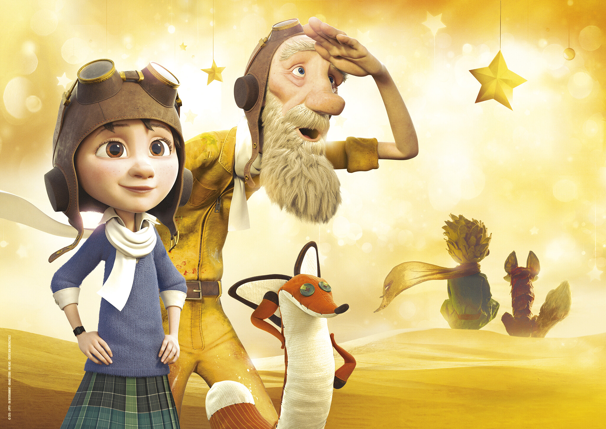 The Little Prince: At the heart of it all is The Little Girl, who’s being prepared by her mother for the very grown-up world in which they live – only to be interrupted by her eccentric, kind-hearted neighbor, The Aviator. 2050x1450 HD Wallpaper.