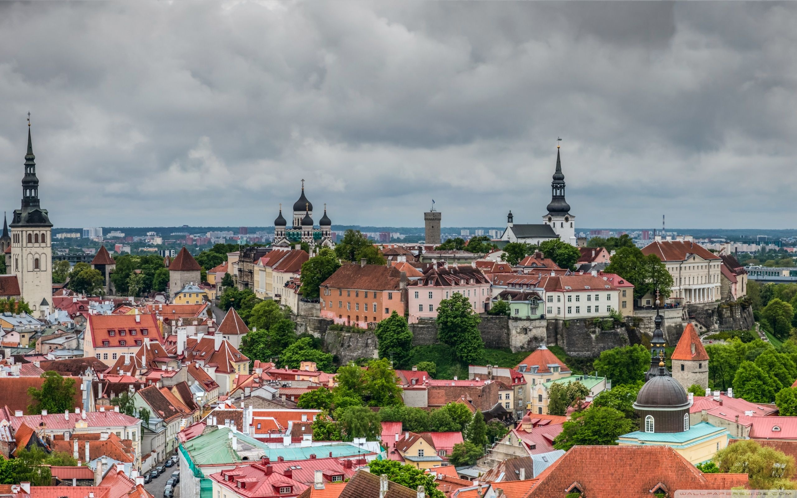 Tallinn, Estonia, Free wallpapers, Backgrounds, 2560x1600 HD Desktop
