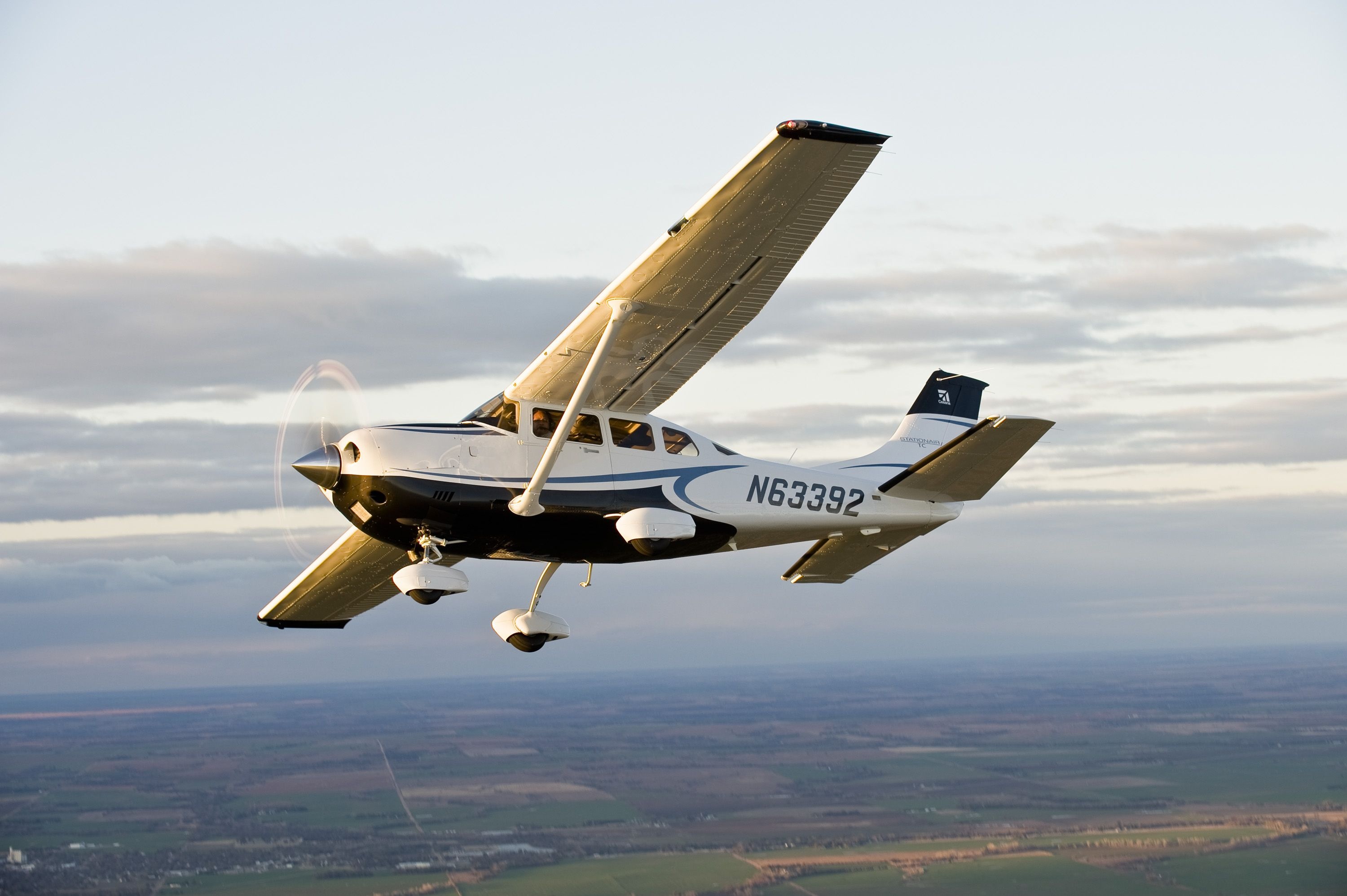 Cessna 172, Skyhawk Model, High Definition Backgrounds, 3000x2000 HD Desktop