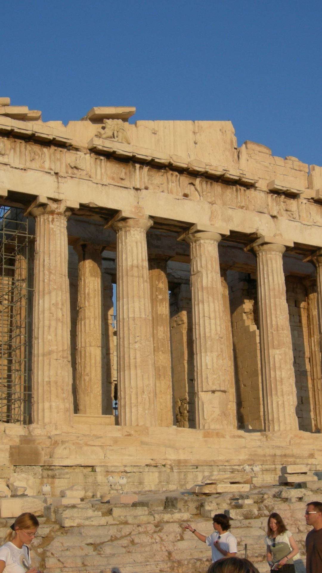 Athener Demokratie als Hintergrundbild, 1080x1920 Full HD Handy