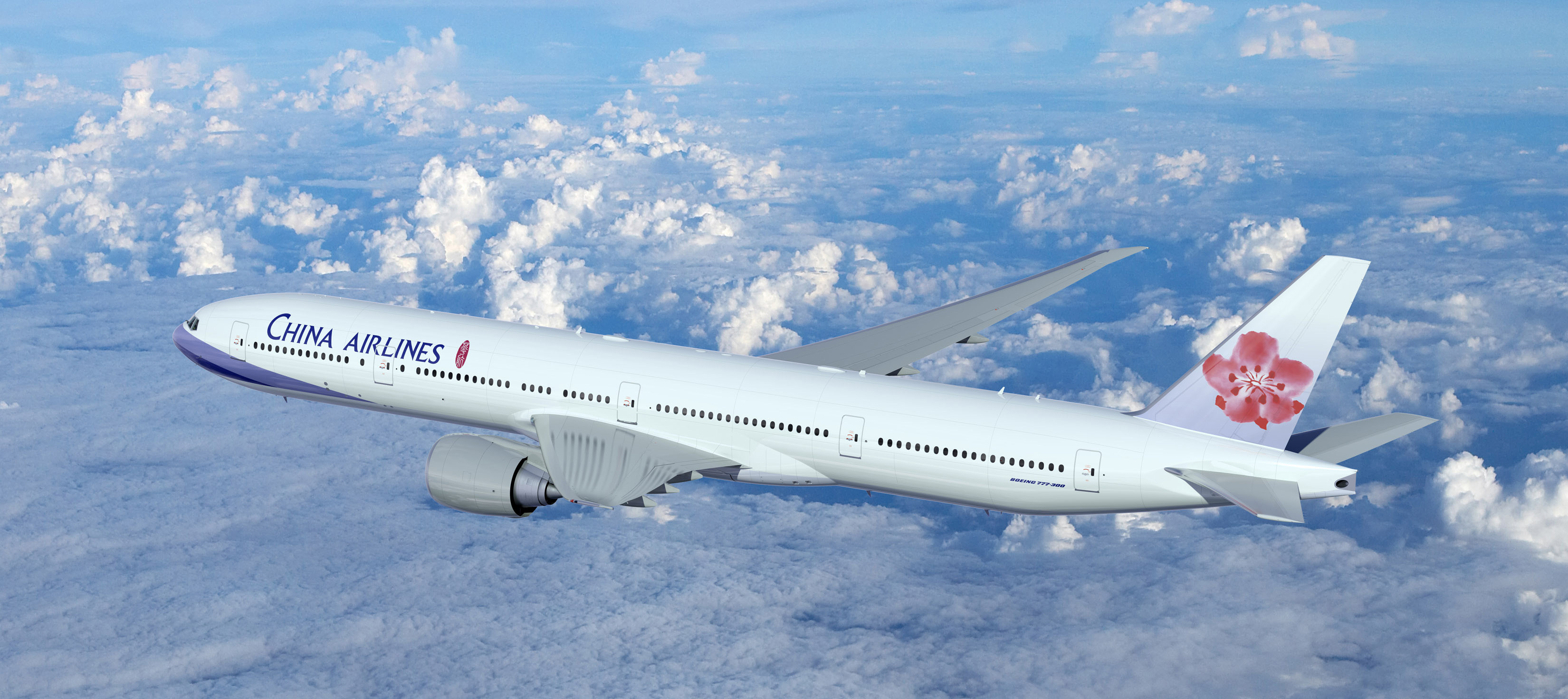 China Airlines, Boeing 777, Airliner aircraft, Jet wallpaper, 3300x1480 Dual Screen Desktop
