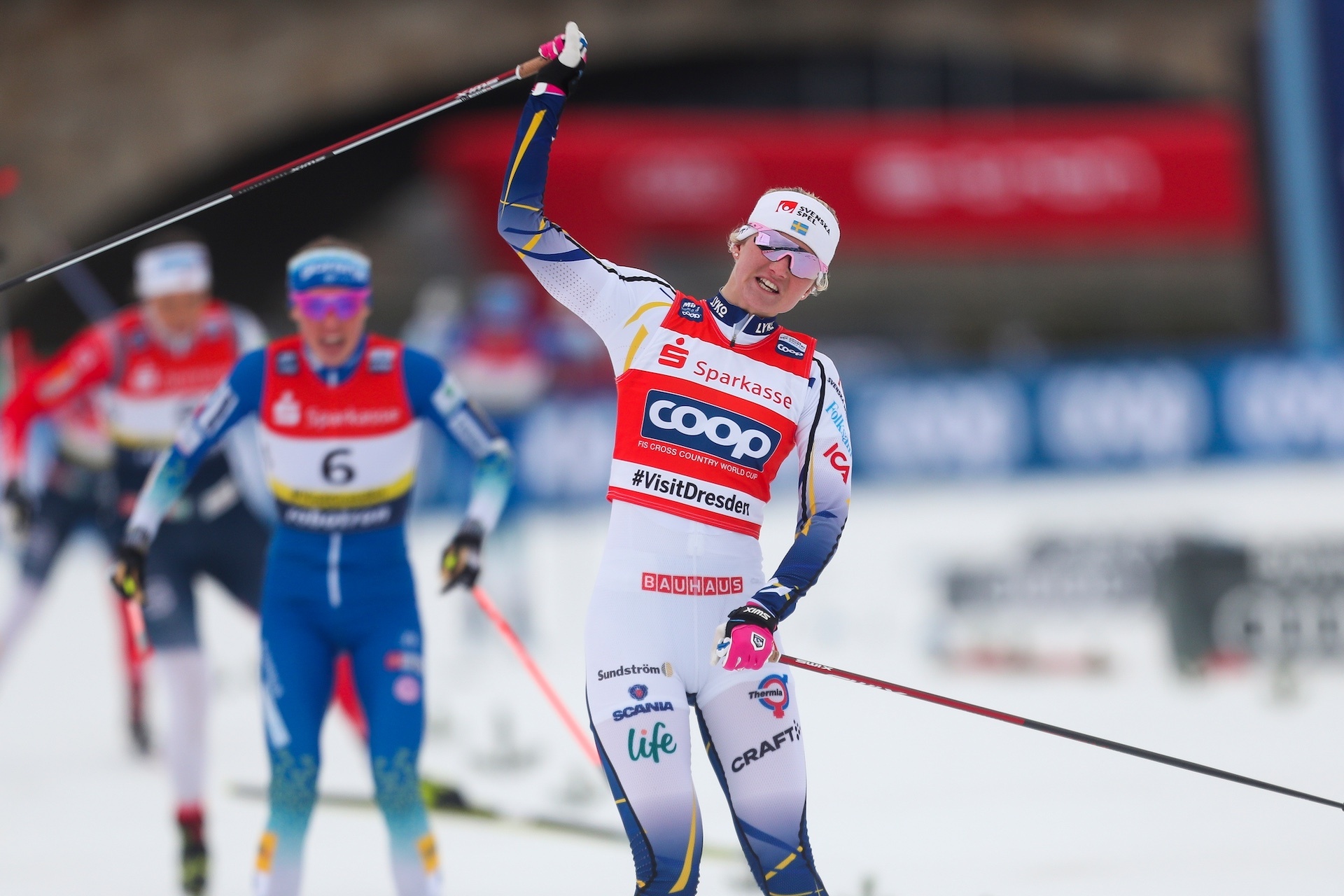 Maja Dahlqvist, Overall sprint cup win, Proxcskiing, World class skier, 1920x1280 HD Desktop