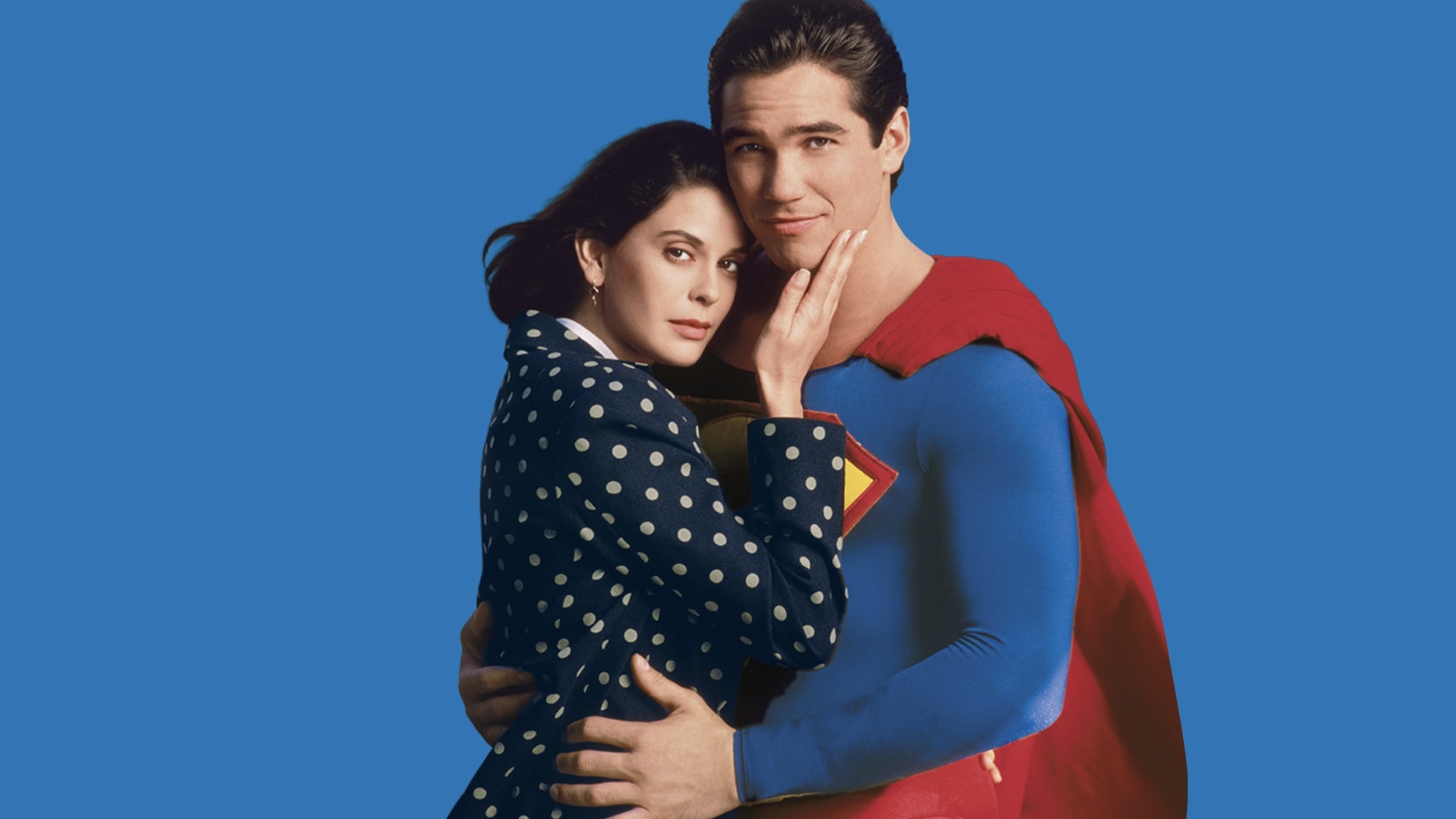 Lois and Clark: The New Adventures of Superman: An action comedy television series based on the DC Comics characters produced by Deborah Joy LeVine and Robert Singer. 2000x1130 HD Background.