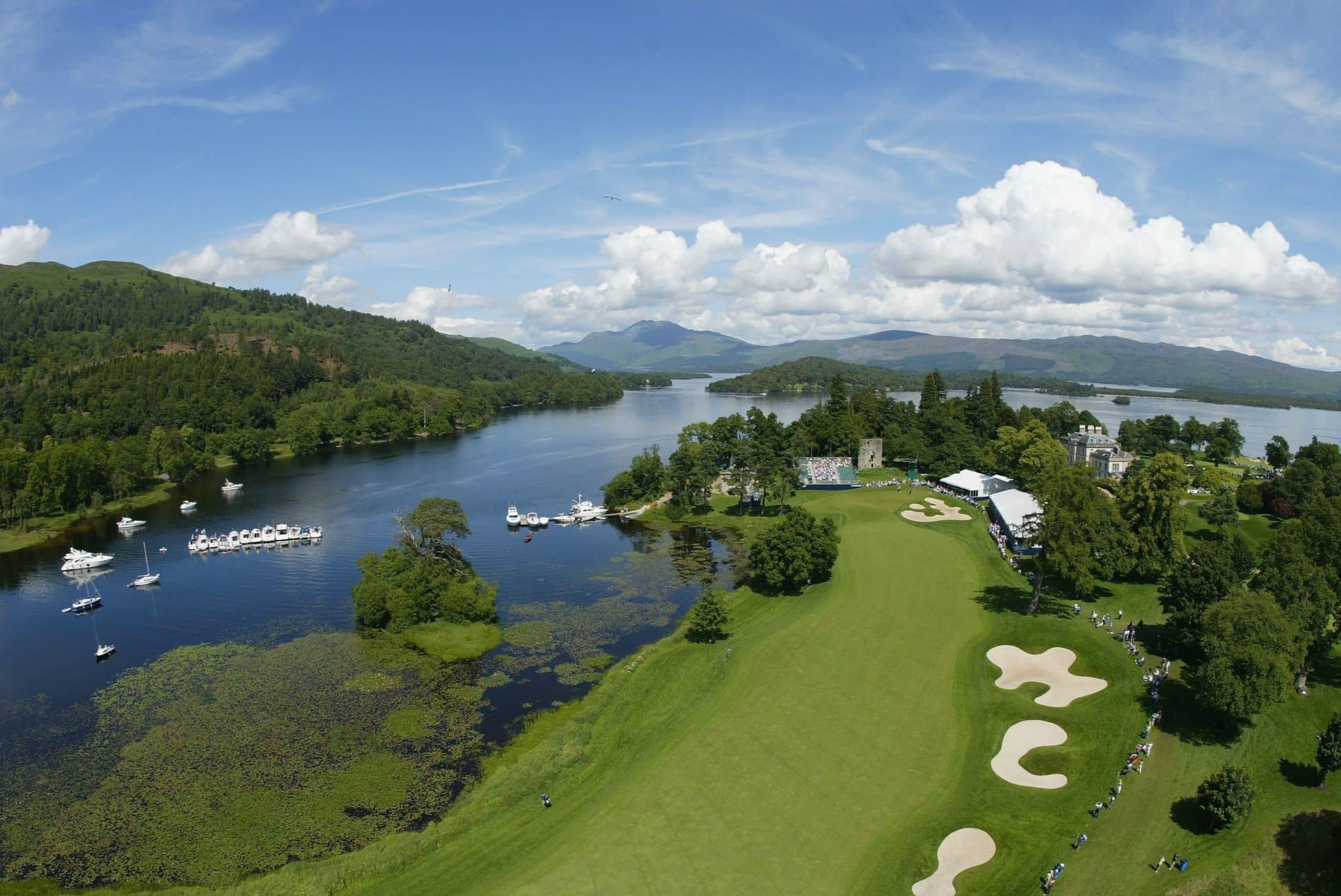 Loch Lomond, Golf club, Scotland, Magnificent course, 2050x1370 HD Desktop