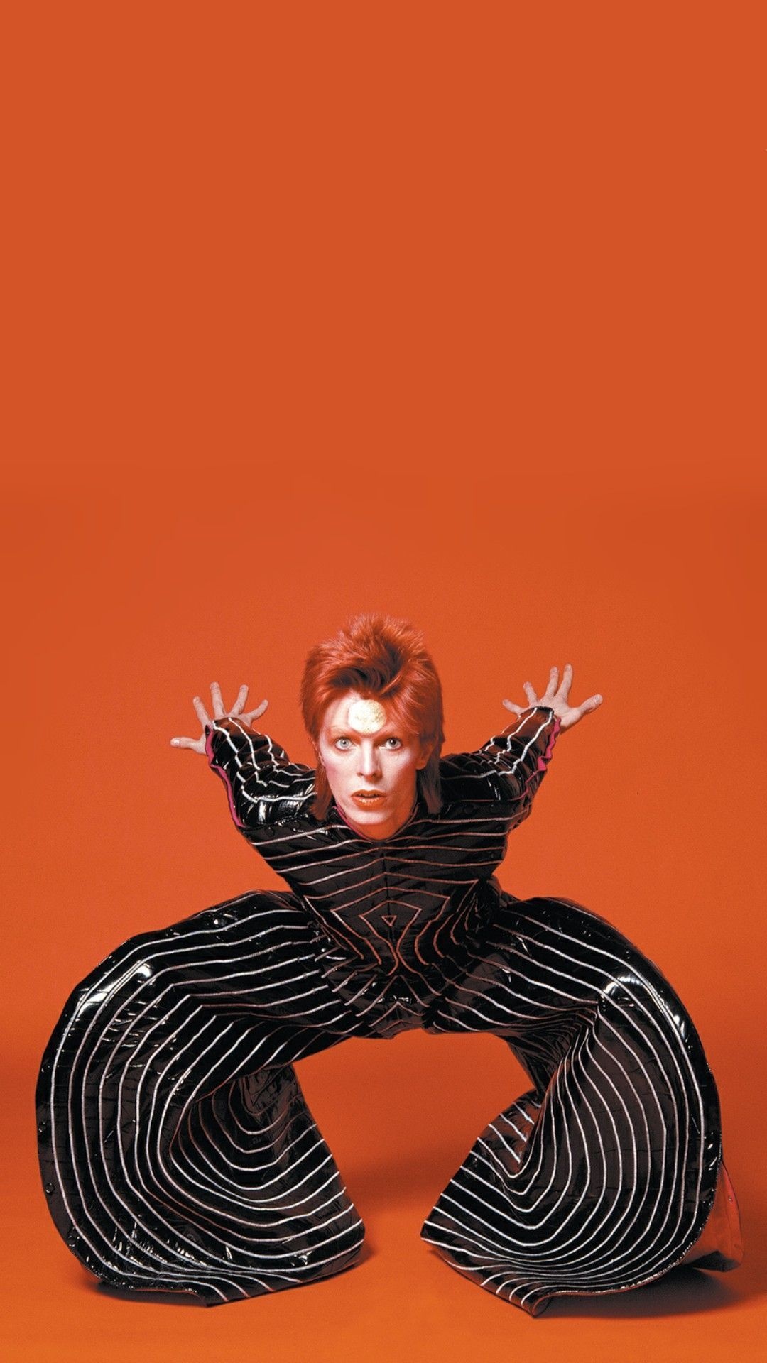 David Bowie: "Diamond Dogs" is a 1974 title track of the album of the same name. 1080x1920 Full HD Background.