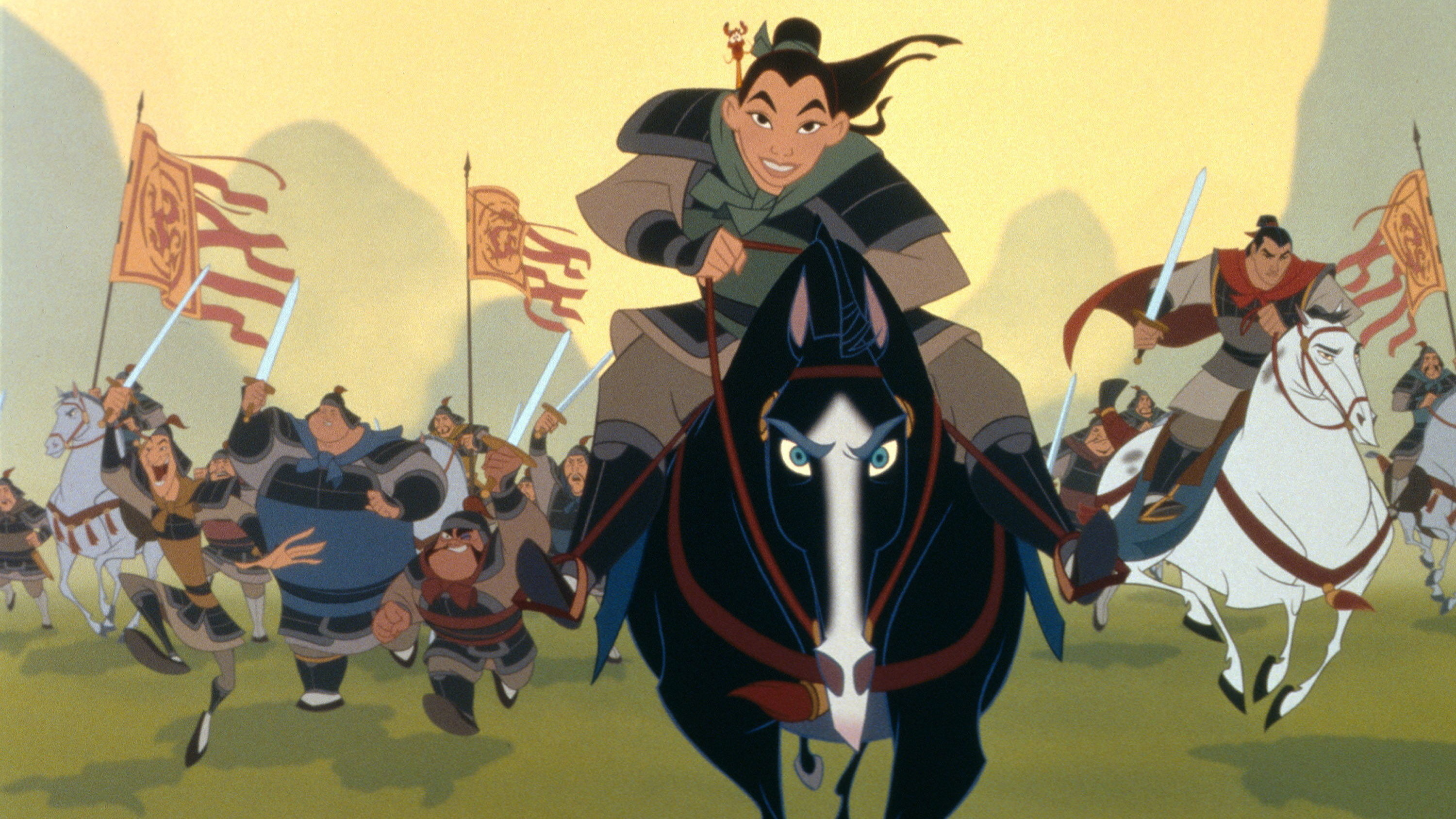 Mulan (1998), Asian representation, Joyful and anxious movie, New York Times, 3000x1690 HD Desktop