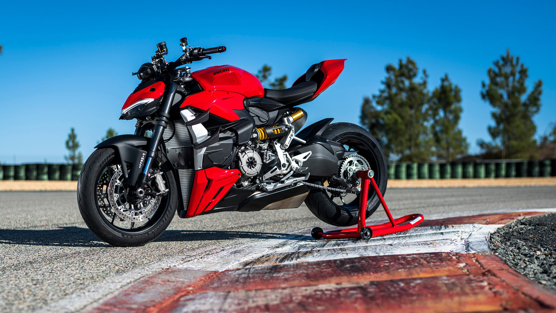 Ducati Streetfighter V4, Stunning aesthetics, Powerful sport bike, 1920x1080 Full HD Desktop