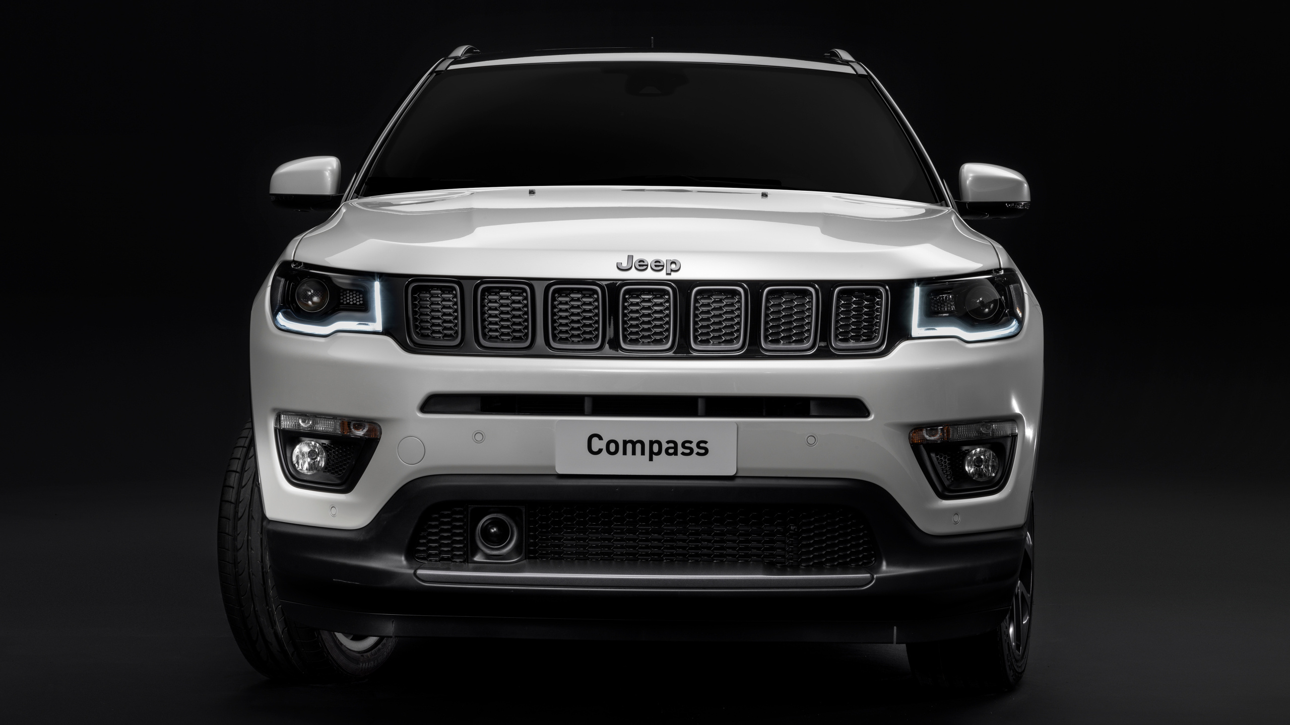 Jeep Compass, Adventure-ready, Off-roading capabilities, Bold aesthetic, 2560x1440 HD Desktop