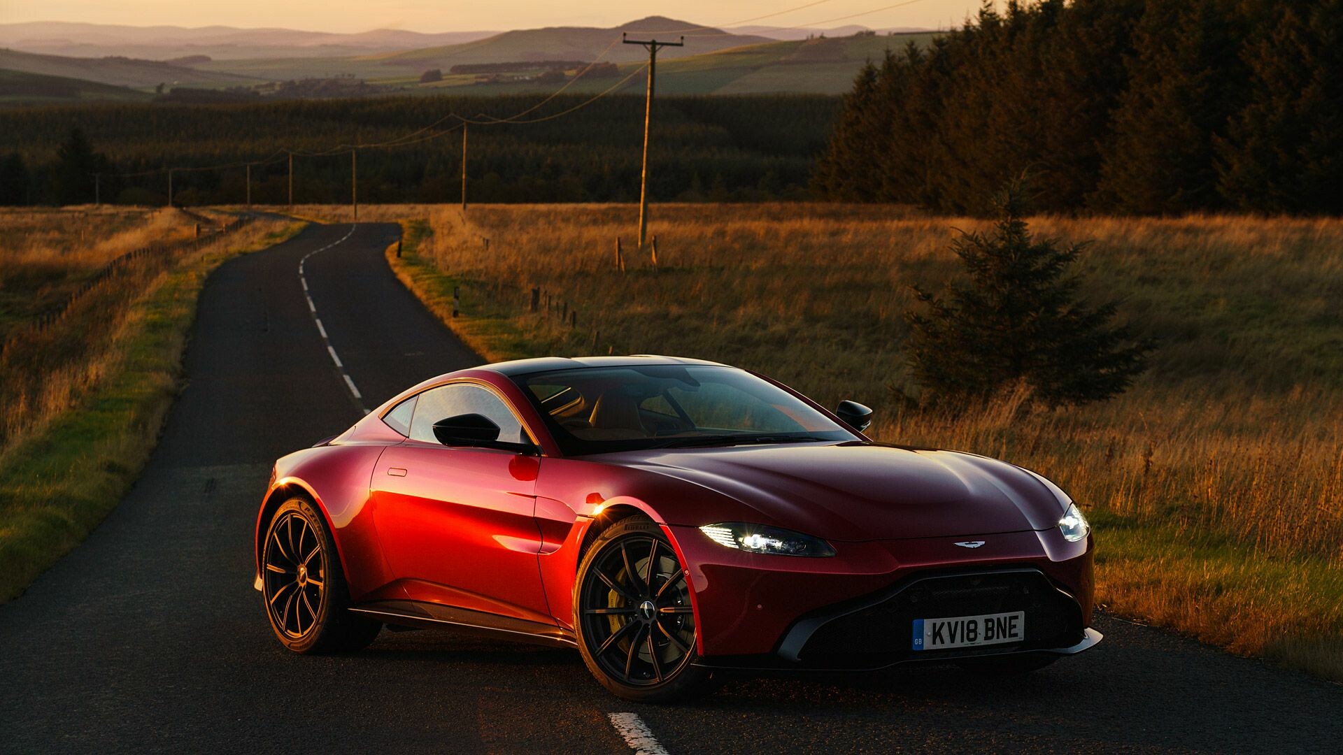 Aston Martin: The brand synonymous with the best of British engineering. 1920x1080 Full HD Background.