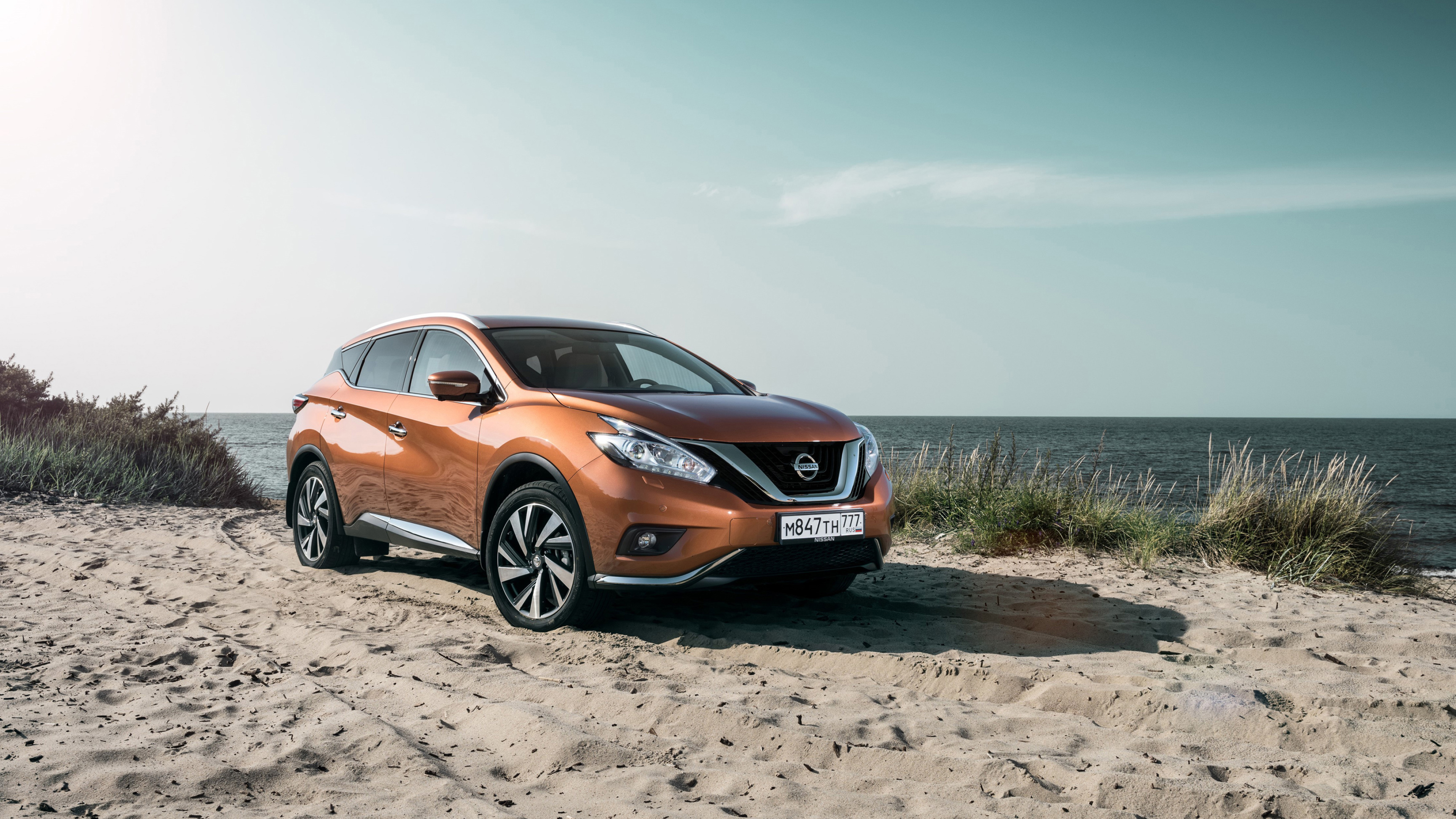 Nissan Murano, Stylish crossover, Spacious interior, Advanced safety features, 3840x2160 4K Desktop