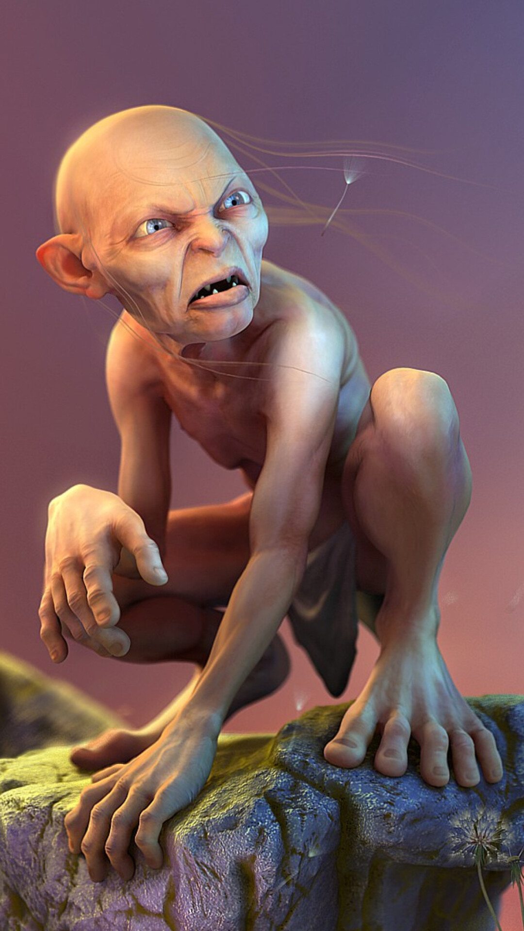 Gollum Lord of the Rings wallpaper, iPhone 6 Plus, High-quality images, Gaming backgrounds, 1080x1920 Full HD Phone