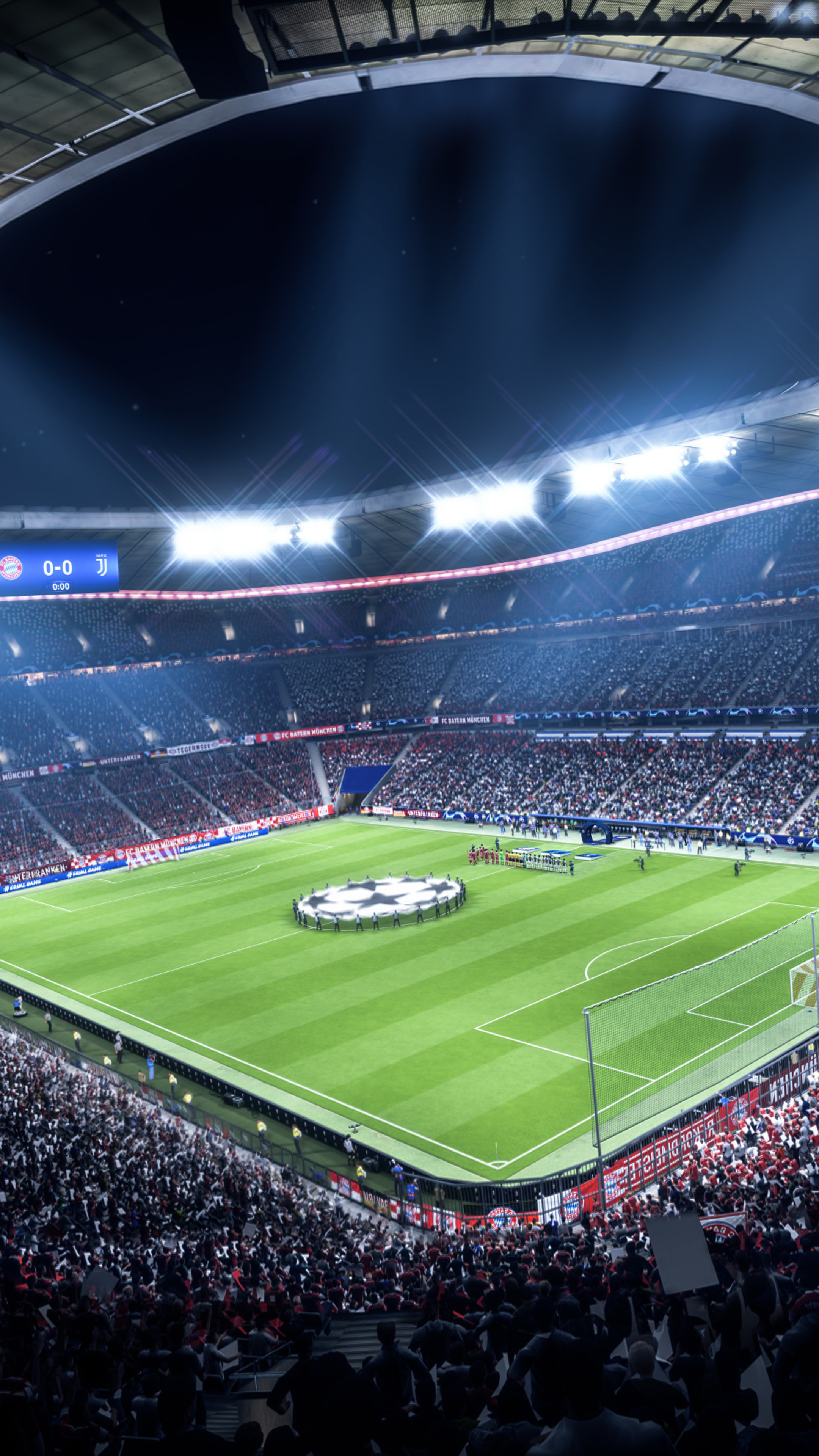 Football Stadium, FIFA 19 stadium, Sony Xperia wallpapers, High definition, 2160x3840 4K Phone