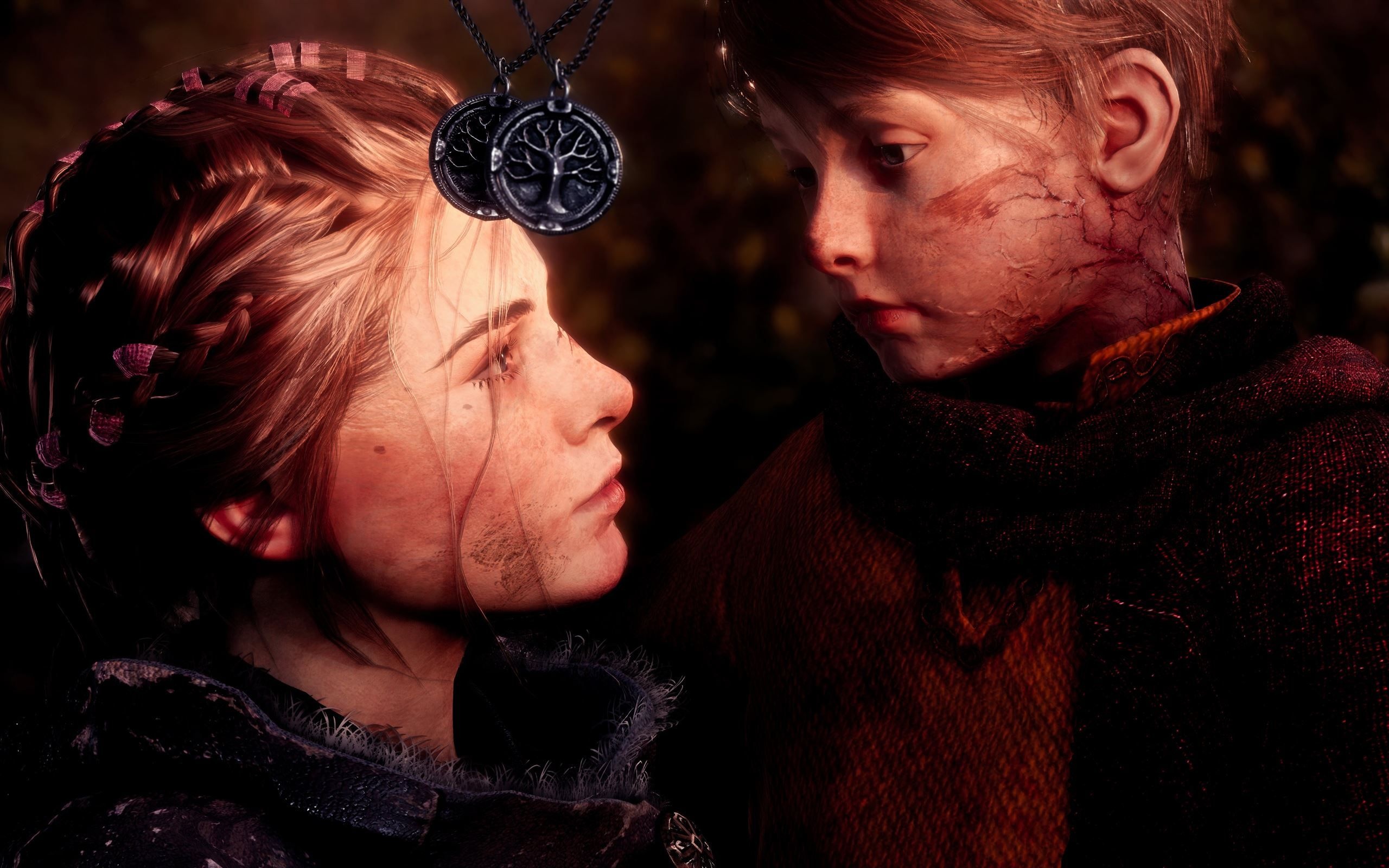 A Plague Tale: Requiem: Sequel follows siblings Amicia and Hugo de Rune, Innocence. 2560x1600 HD Background.