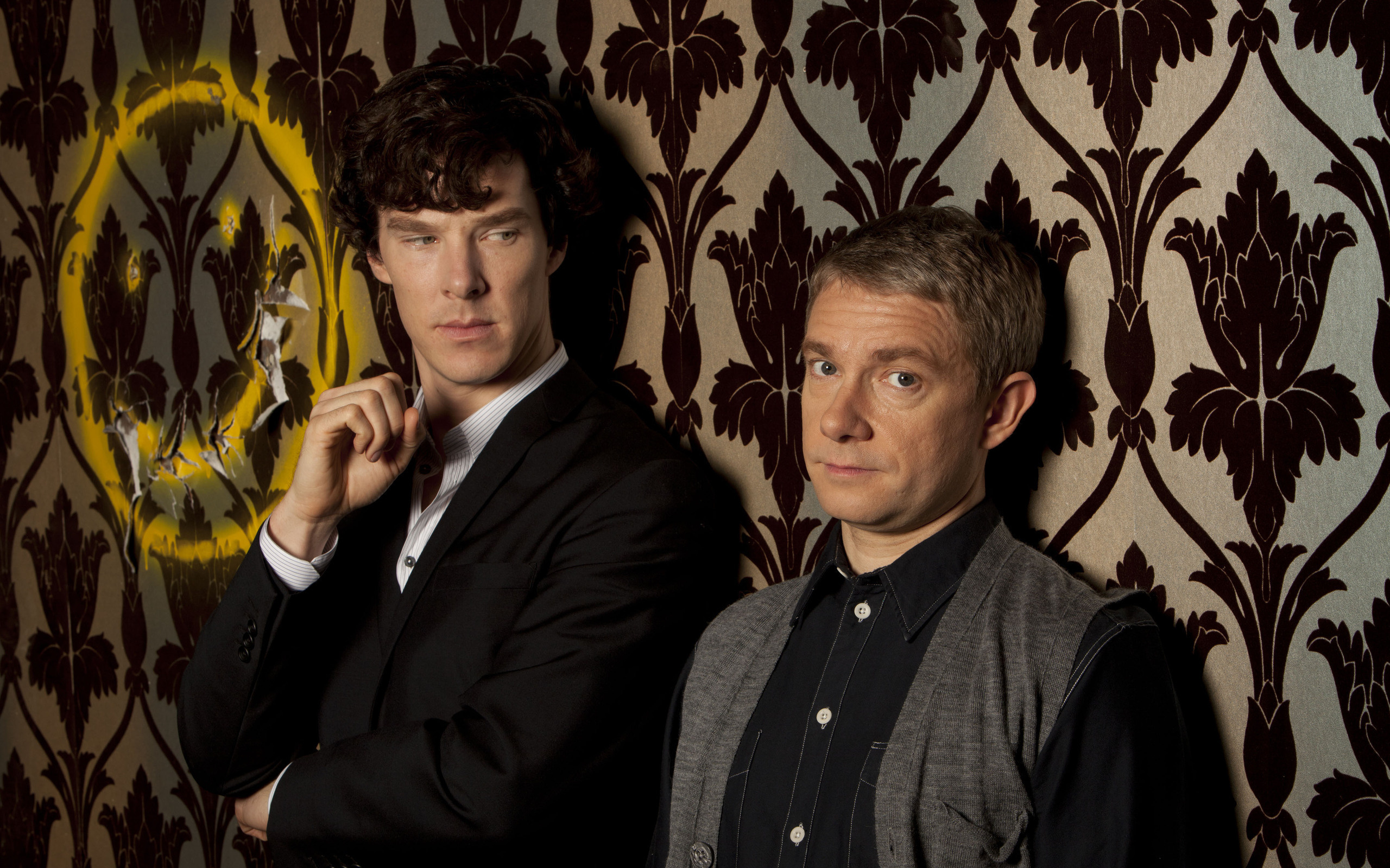 Benedict Cumberbatch, Man, Sherlock, Martin, 2560x1600 HD Desktop