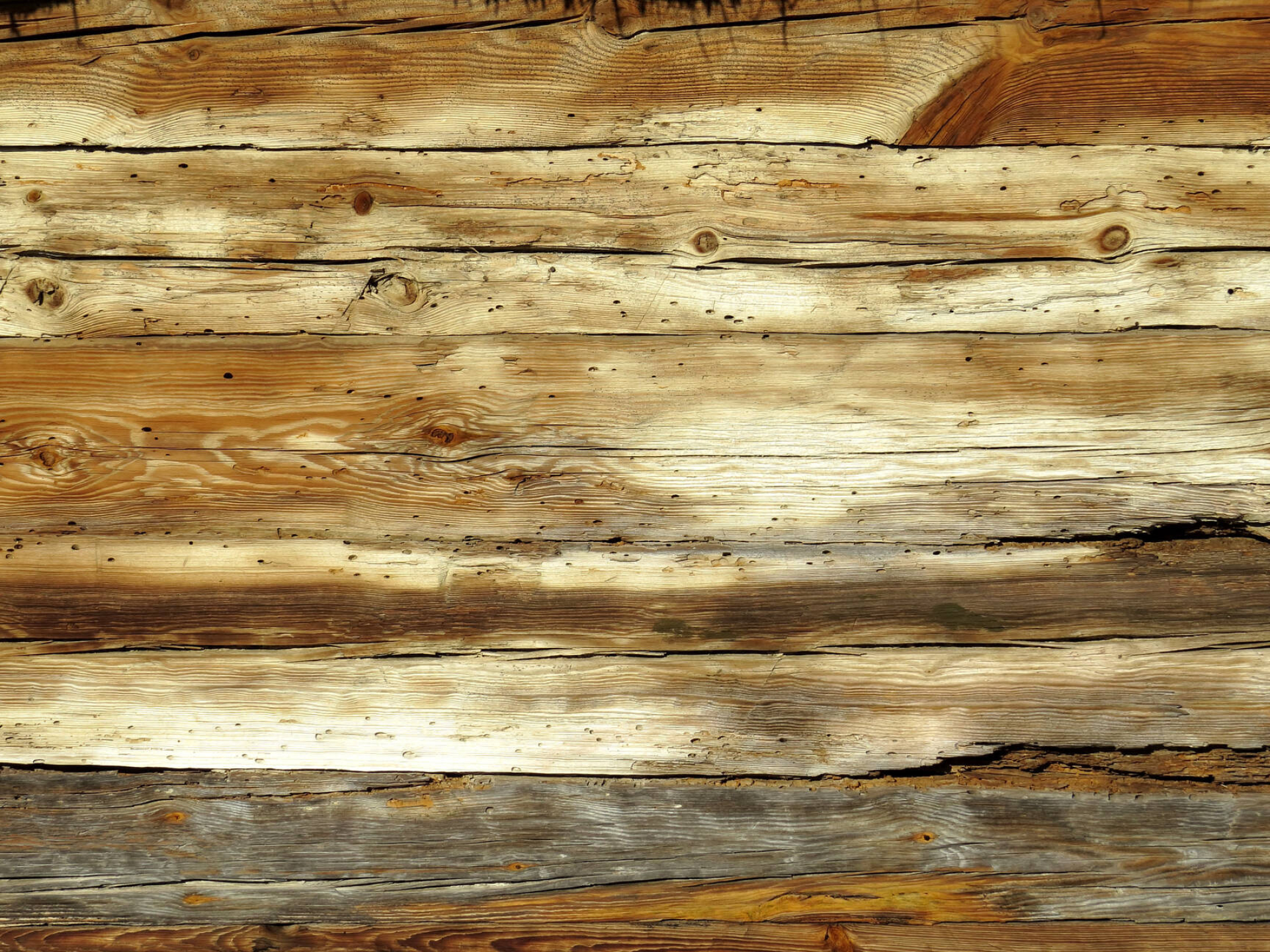 Wooden walls, Texture detail, Ecological, Natural material, 1920x1440 HD Desktop