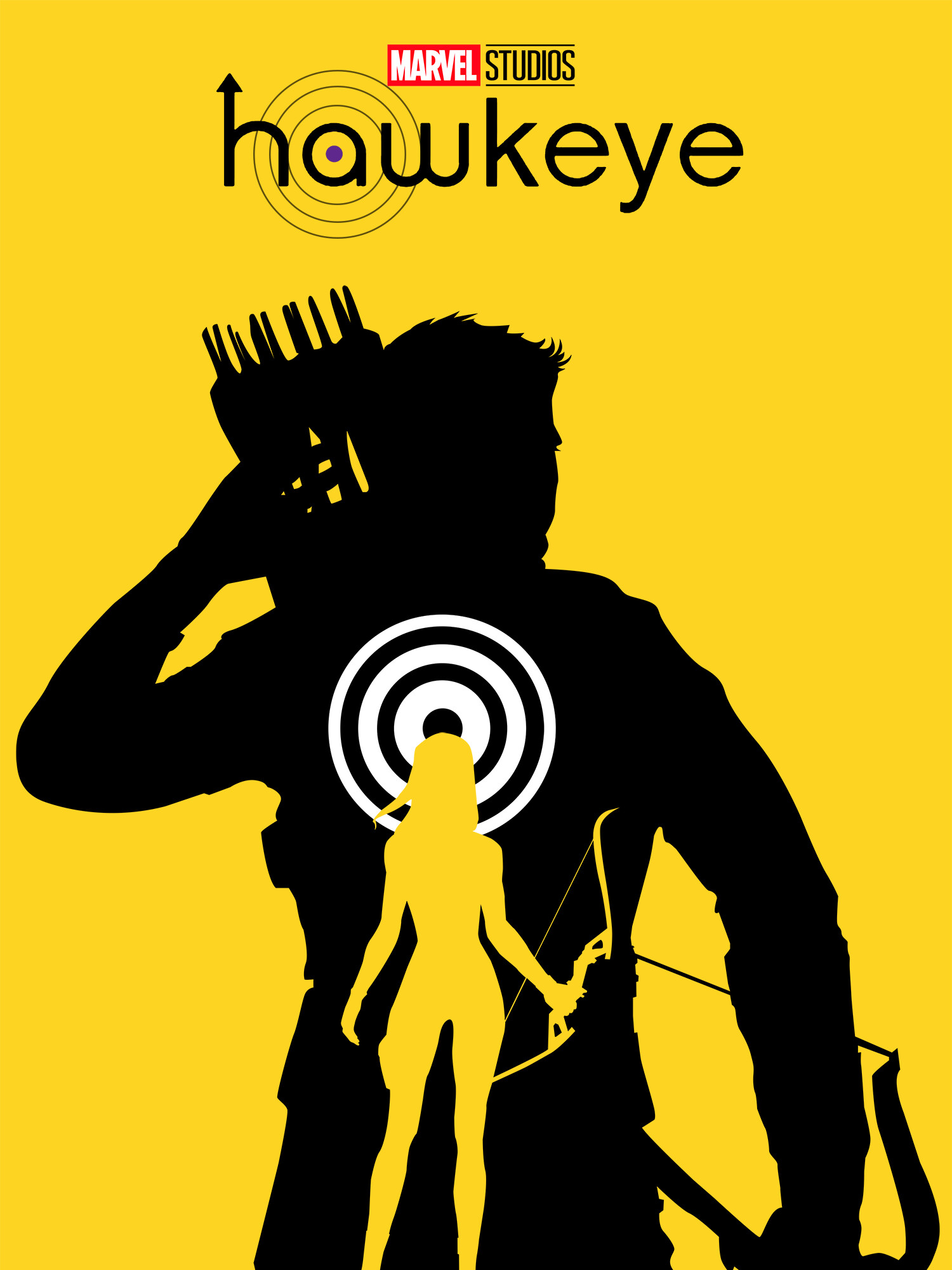 Hawkeye: Disney Plus, The fifth television series in the Marvel Cinematic Universe. 1500x2000 HD Background.