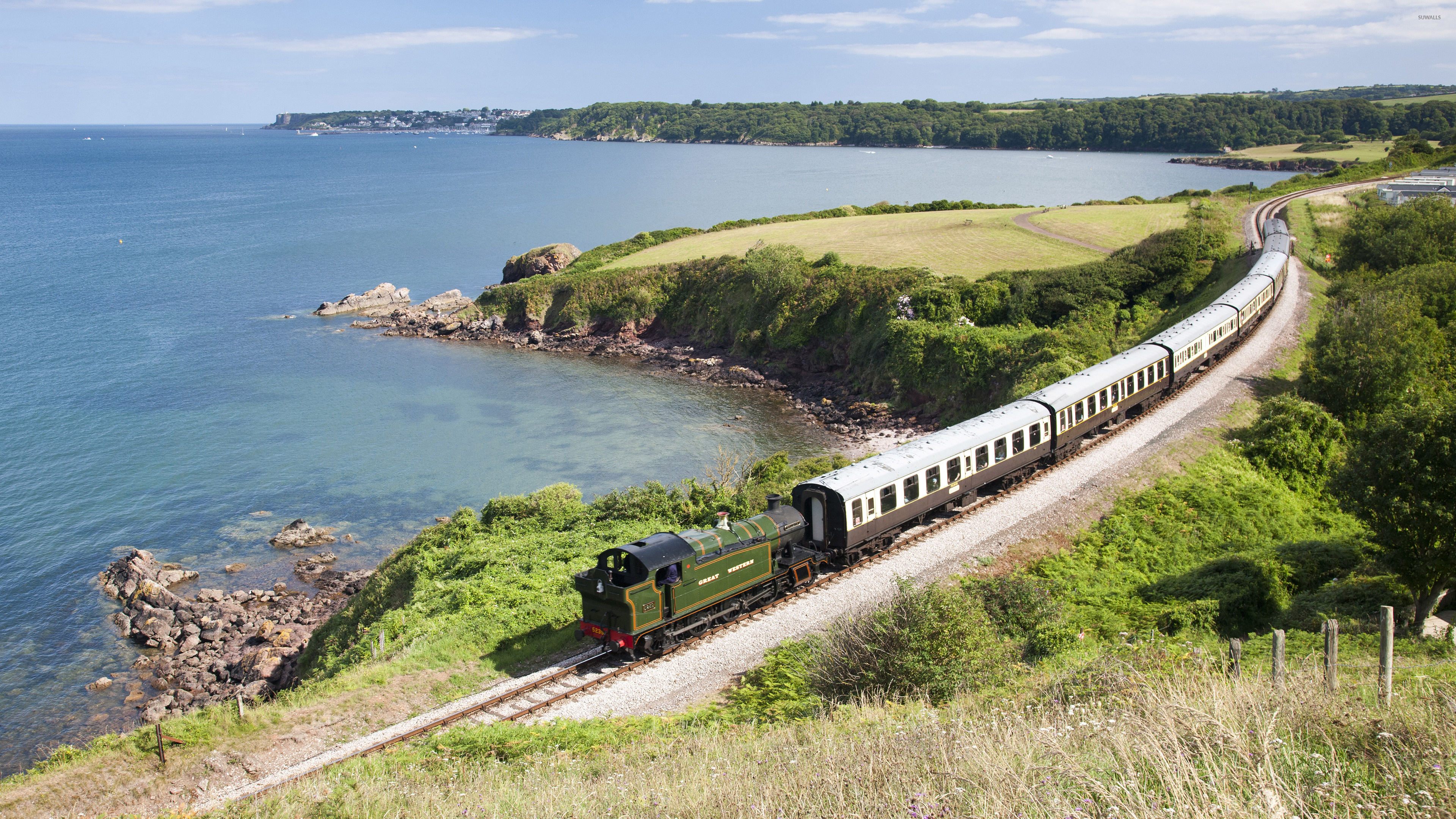 Train, Travel beauty, Great Western railway, Captivating photography, 3840x2160 4K Desktop