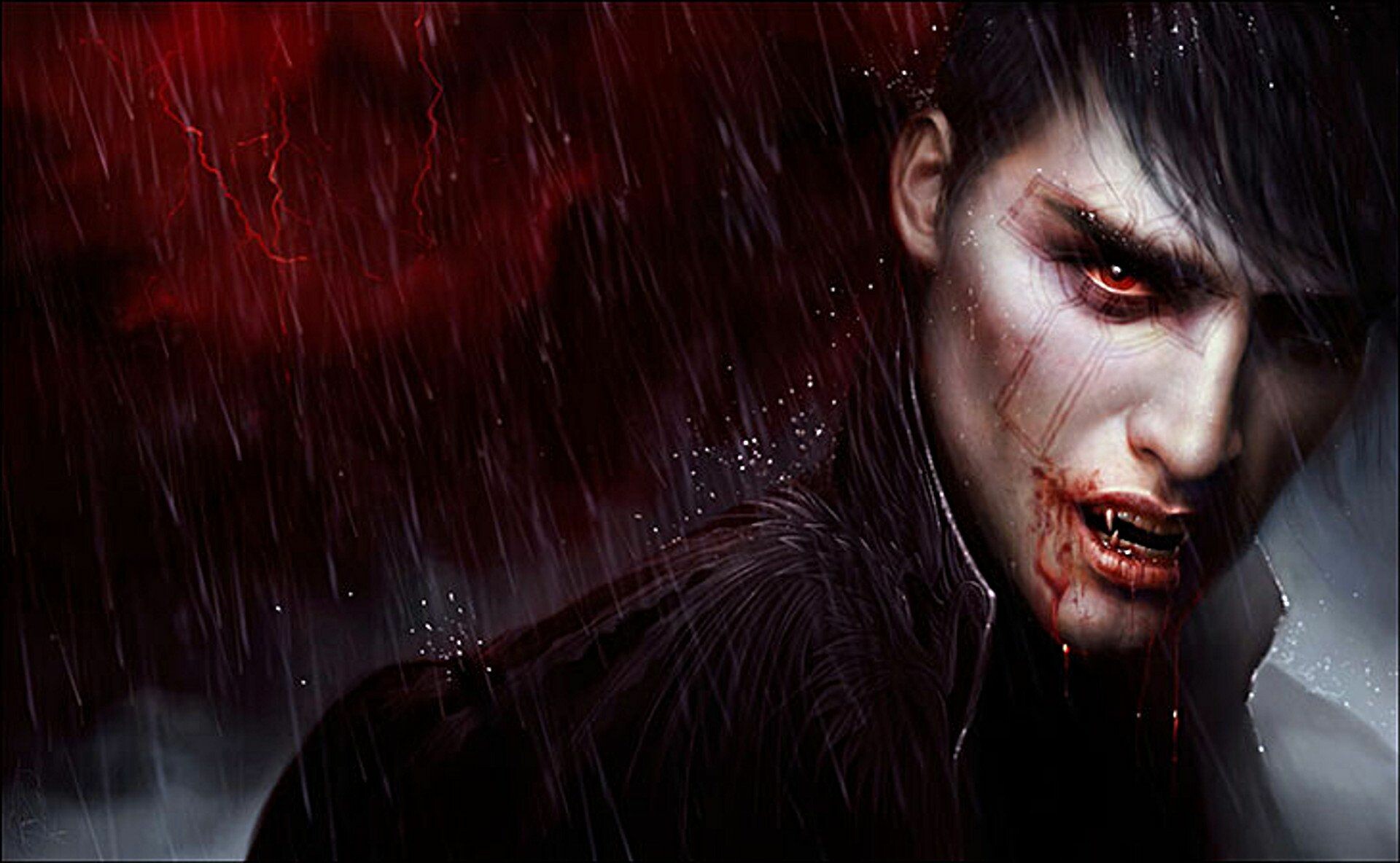 Vampire: Immortal being, Can't see their image in a mirror and cast no shadows. 1920x1190 HD Wallpaper.